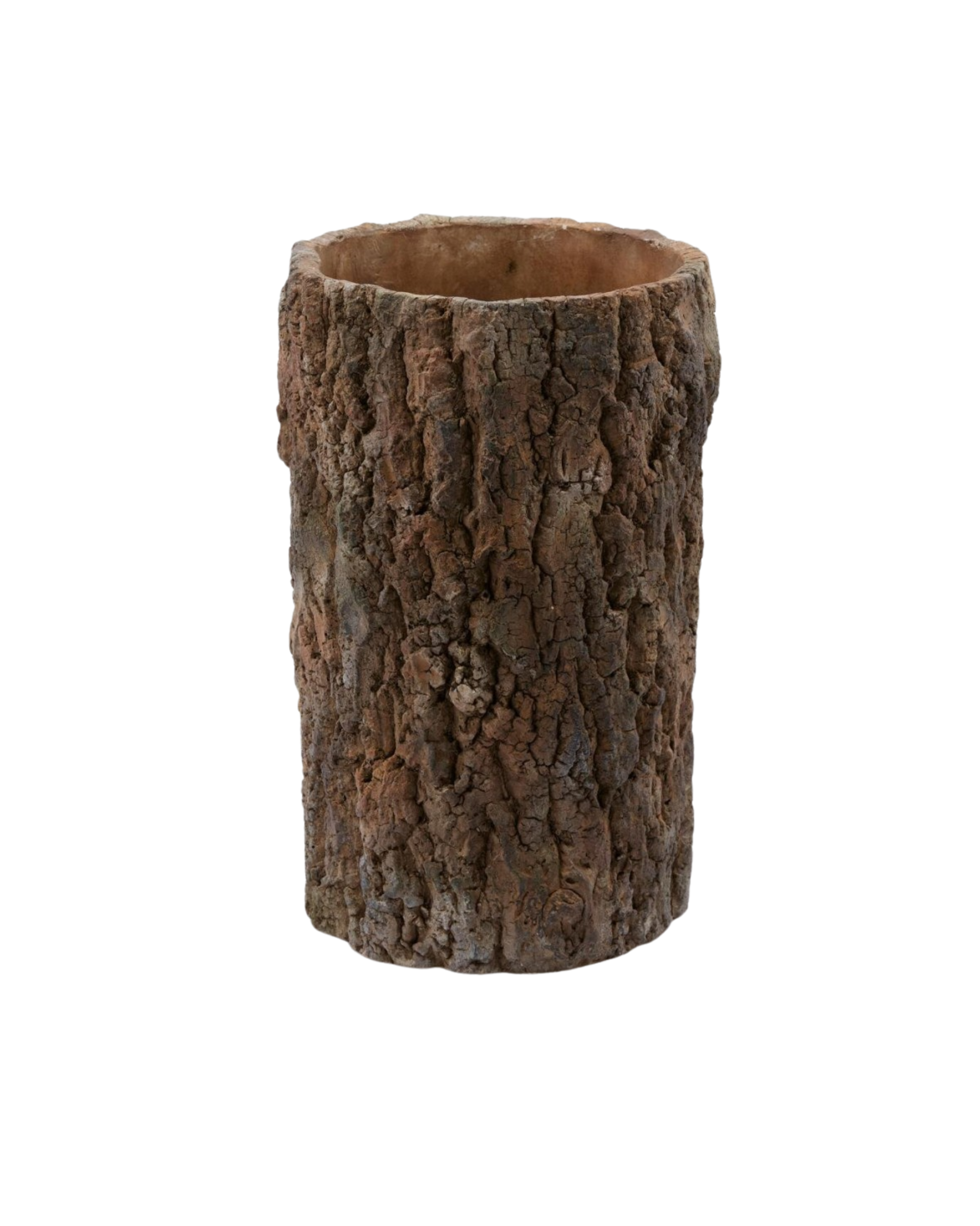 Baumstamm Vase Zement