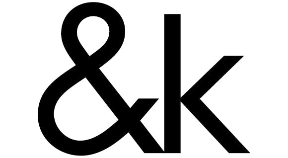 &k Amsterdam &klevering Marken-Logo - Farbenfrohes niederländisches Design und exklusive Wohnaccessoires bei Table Desires