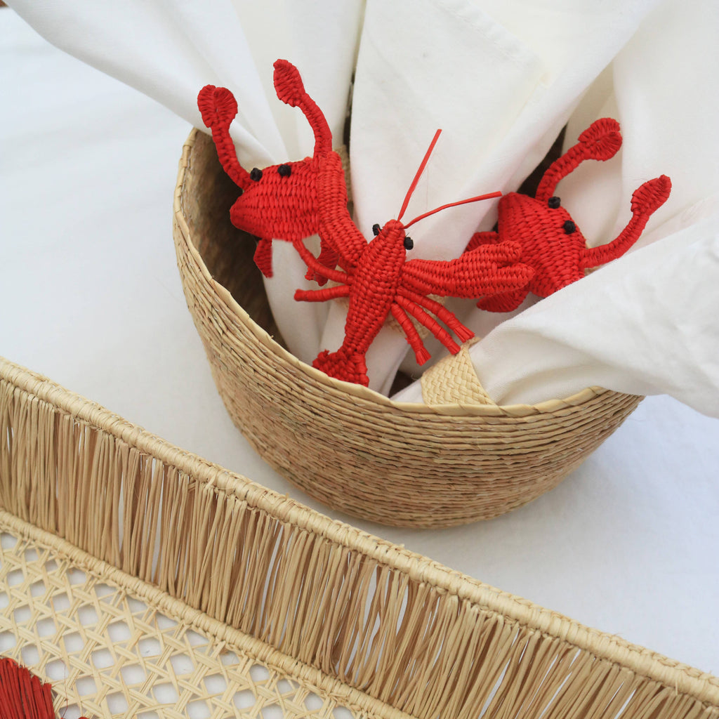 Lobster napkin ring (set of 2)