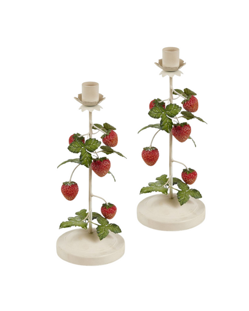 Strawberry Candeholder
