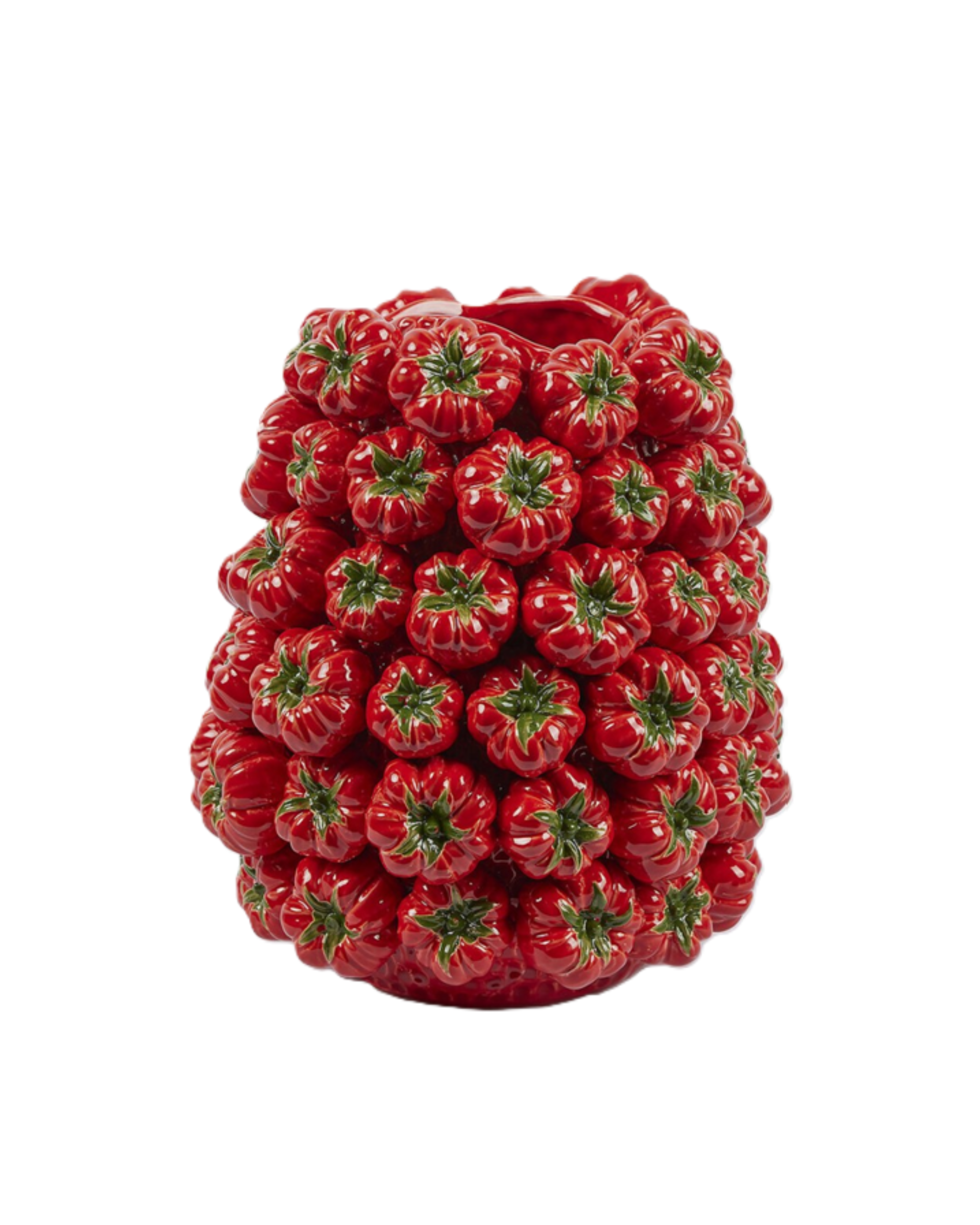 Tomato Chakra Vase Large