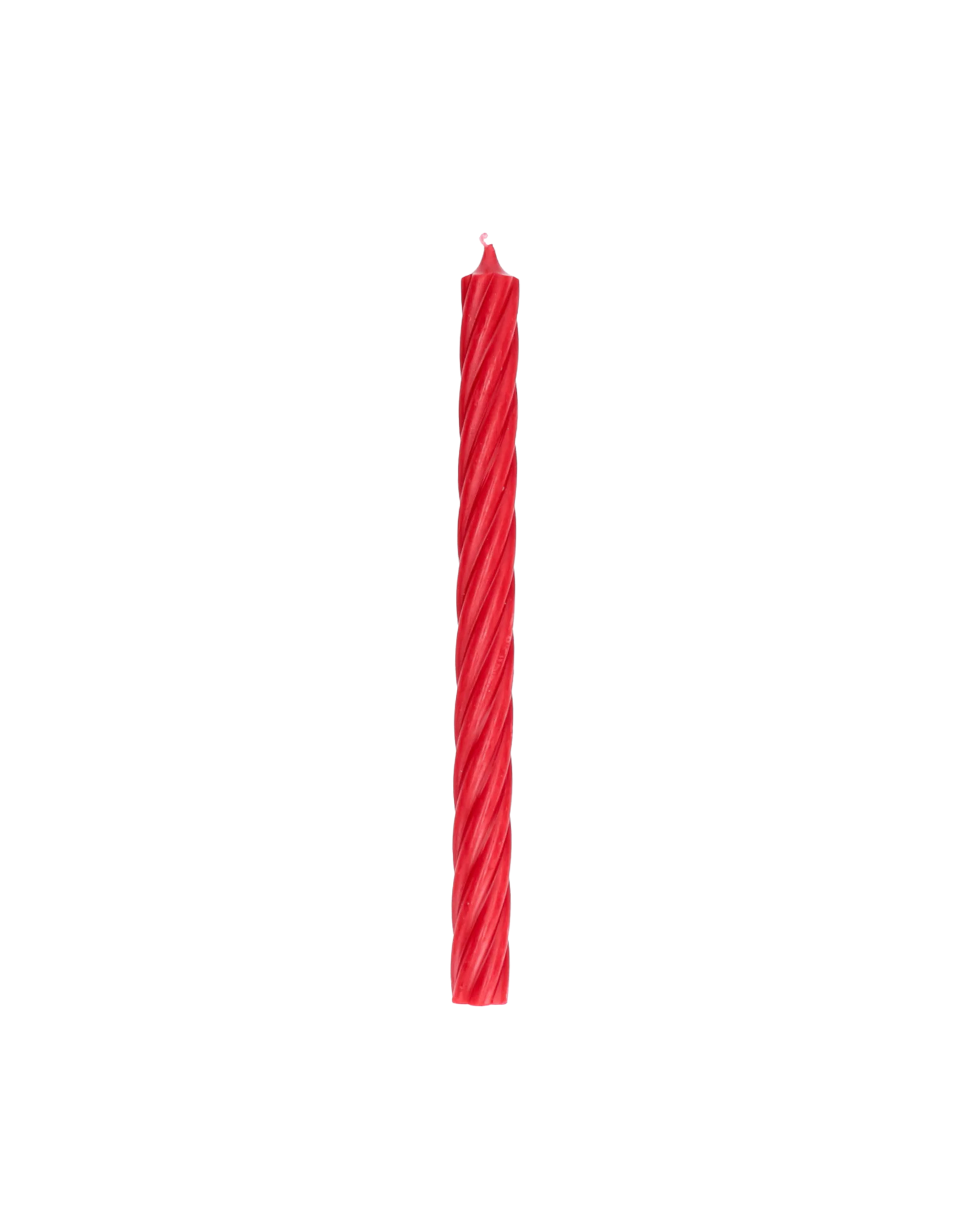 Stabkerze gedreht Rot