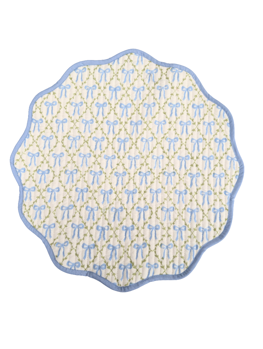 Tischset Elizabeth Blau, 2er Set