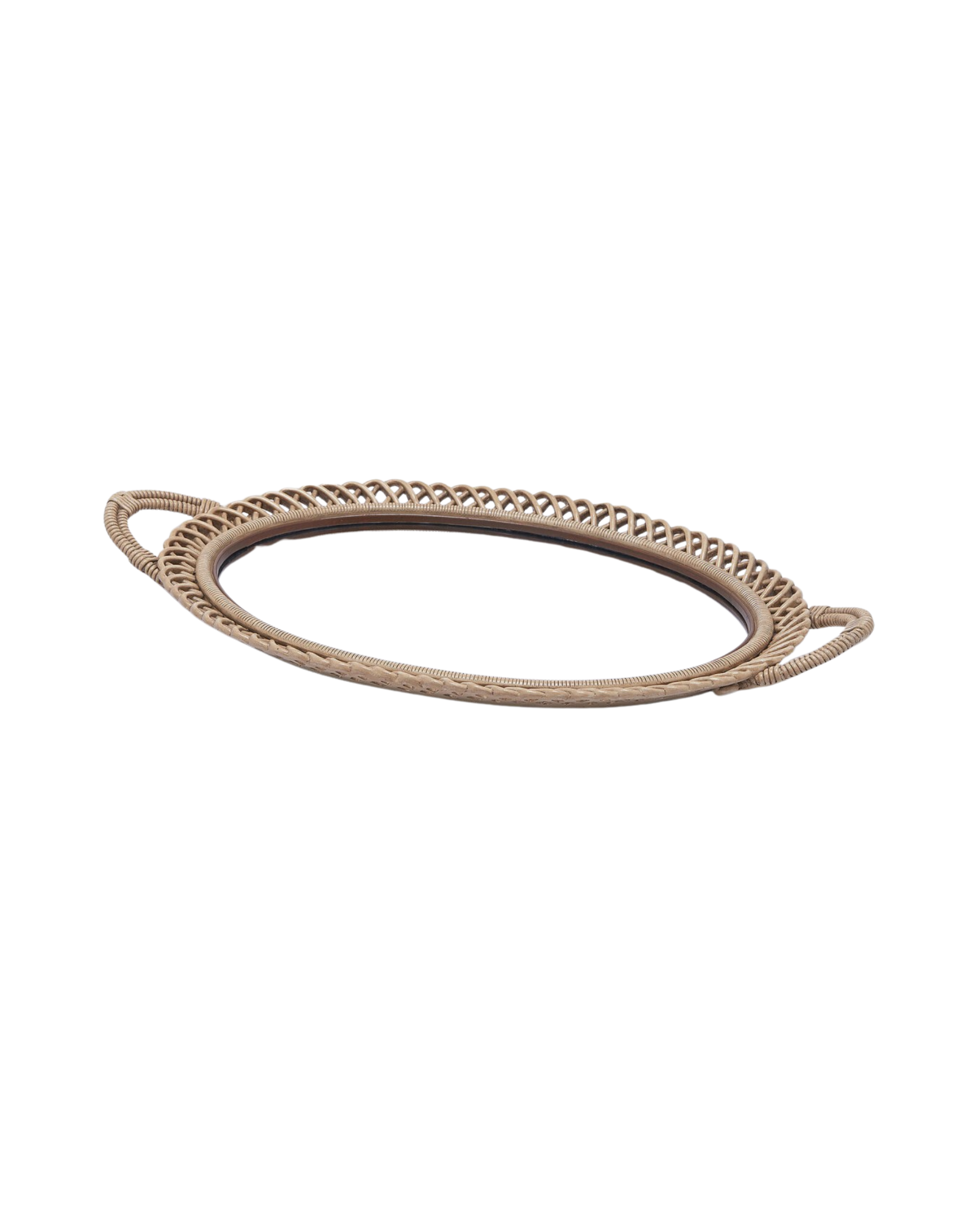 Rattan Tablett Oval