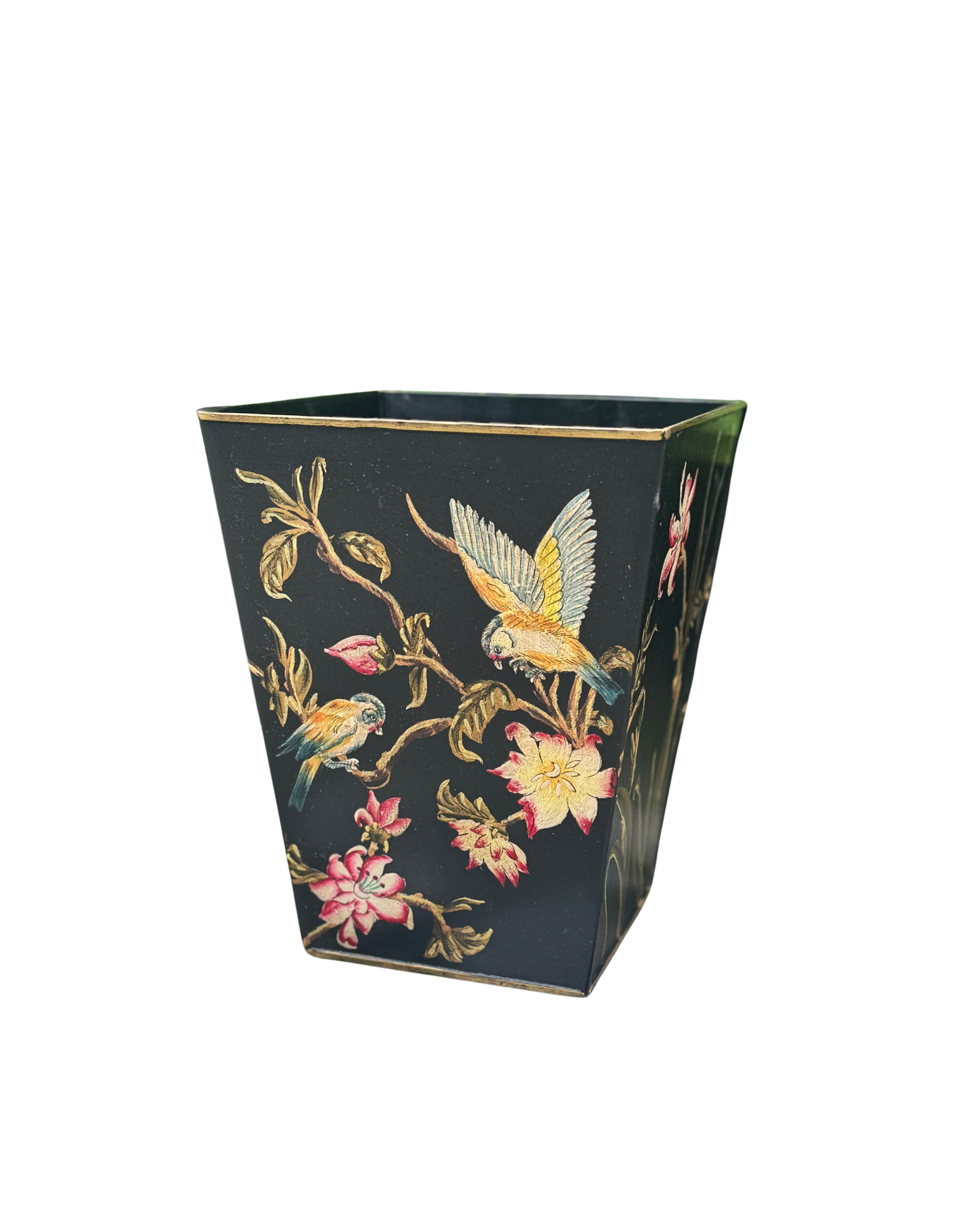 Wastebin Bird Turquoise