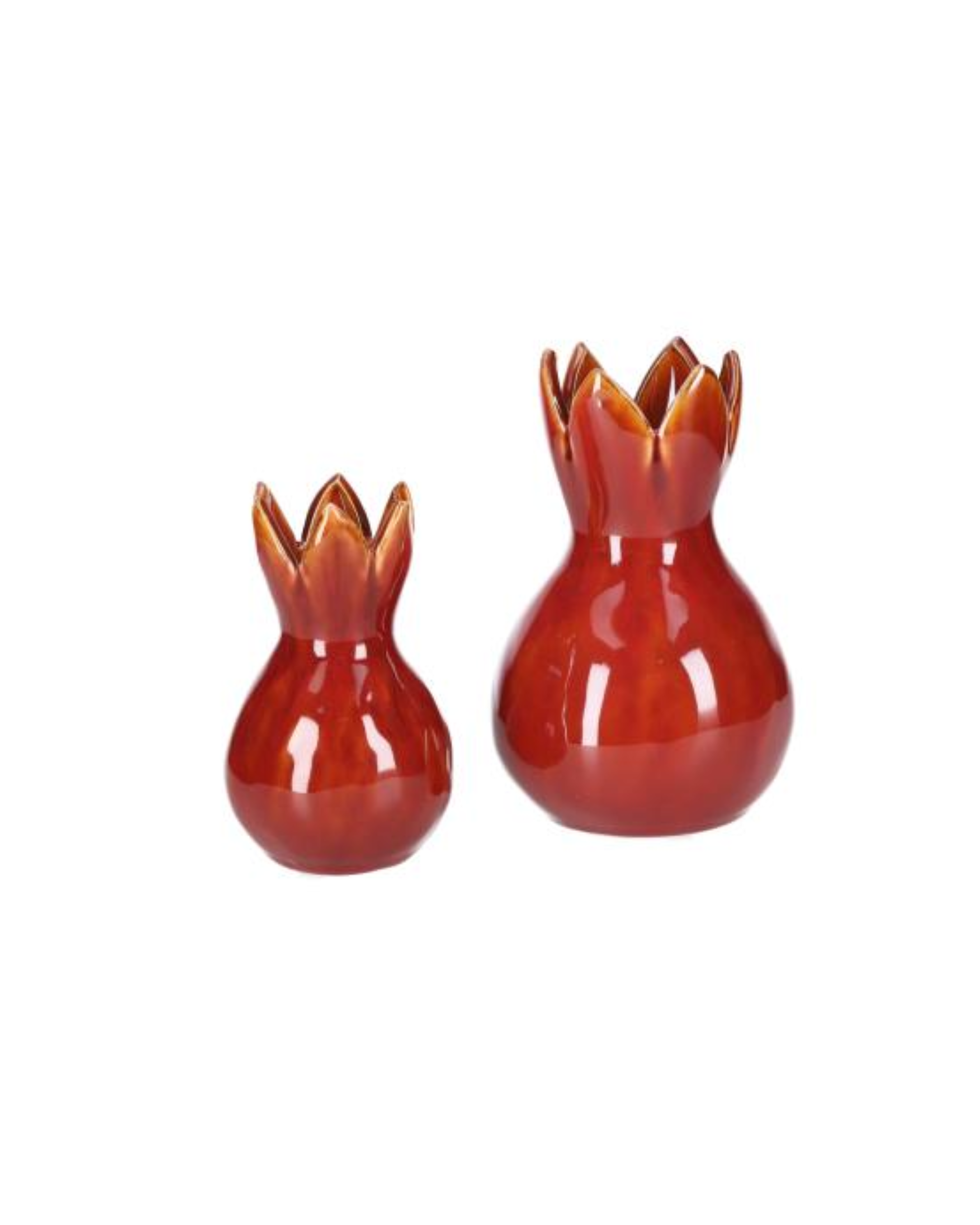 Zwiebelvase Granatapfel Set