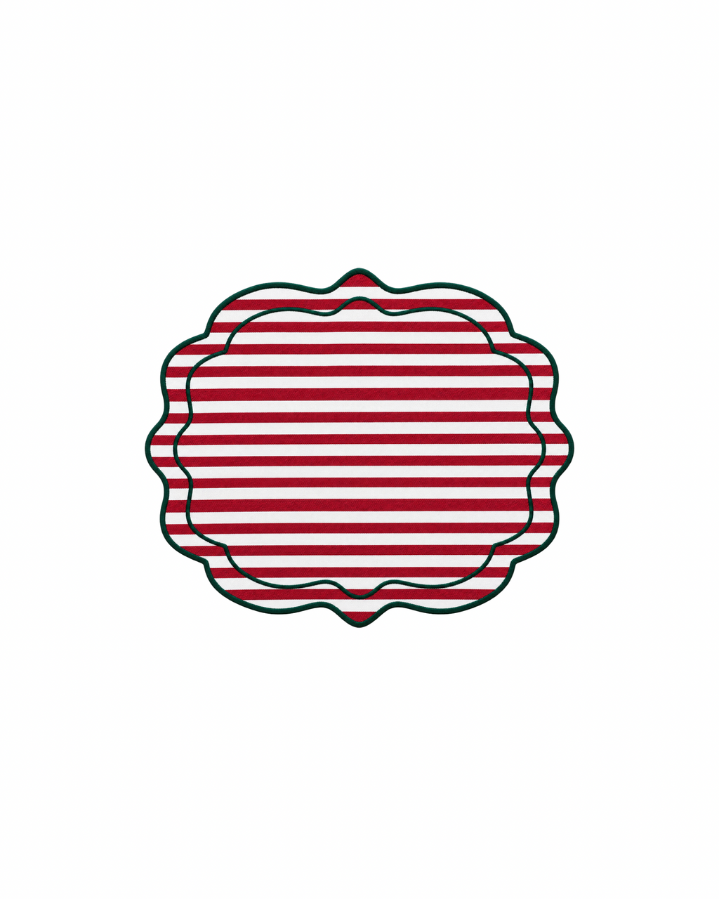 Noëline placemats – Burgundy (set of 2)