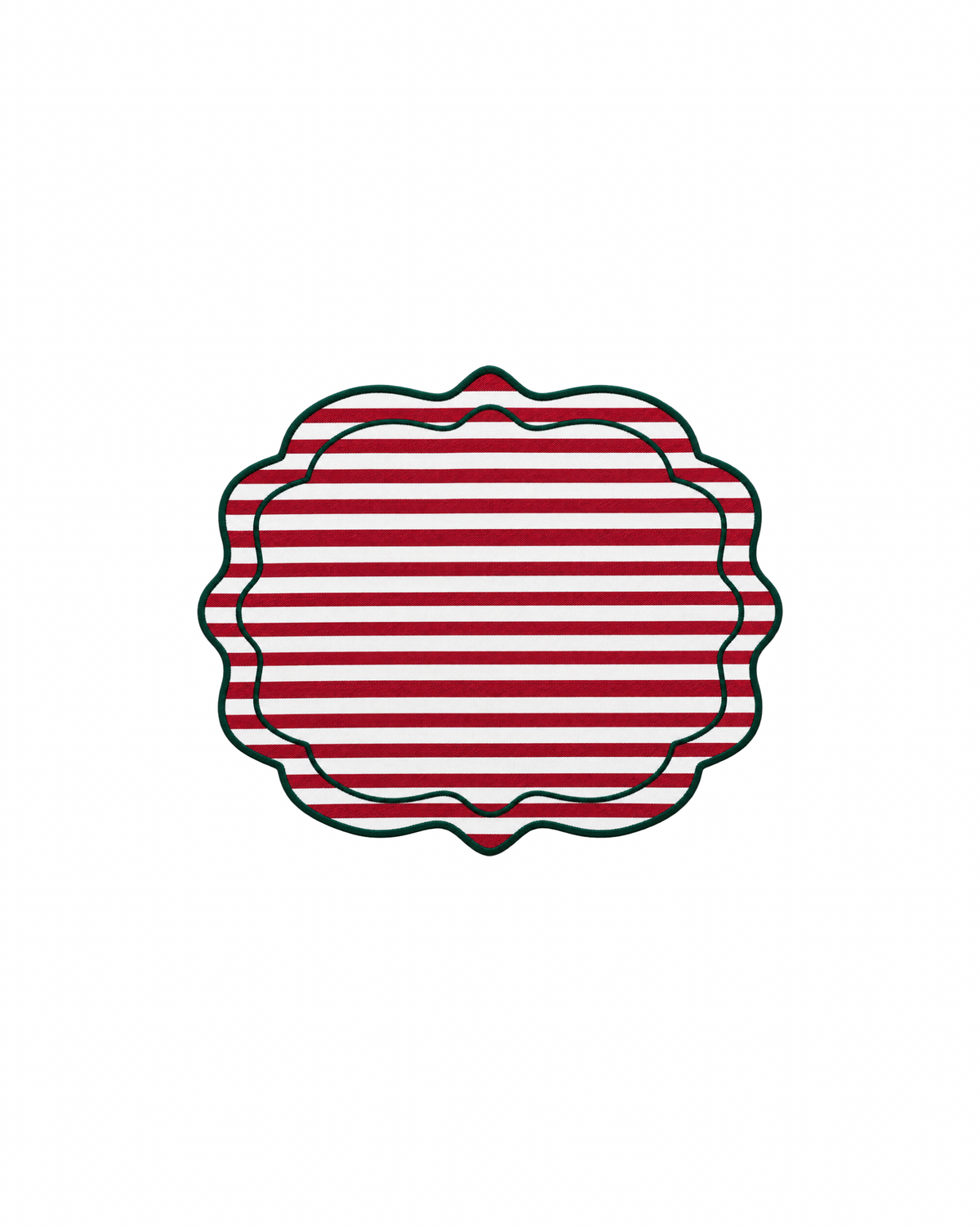 Noëline placemats – Burgundy (set of 2)