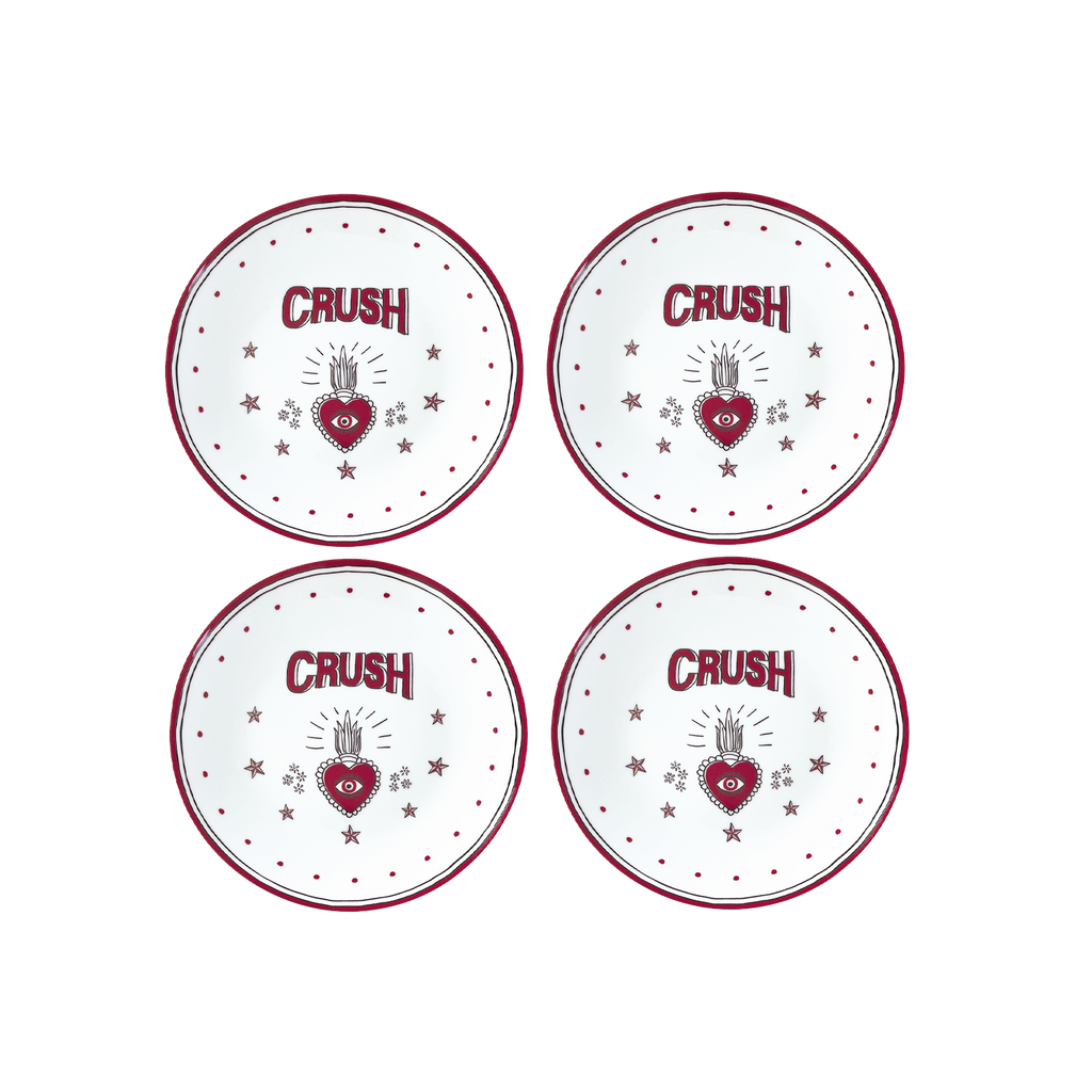 Dessert plates “Crush” set of 4