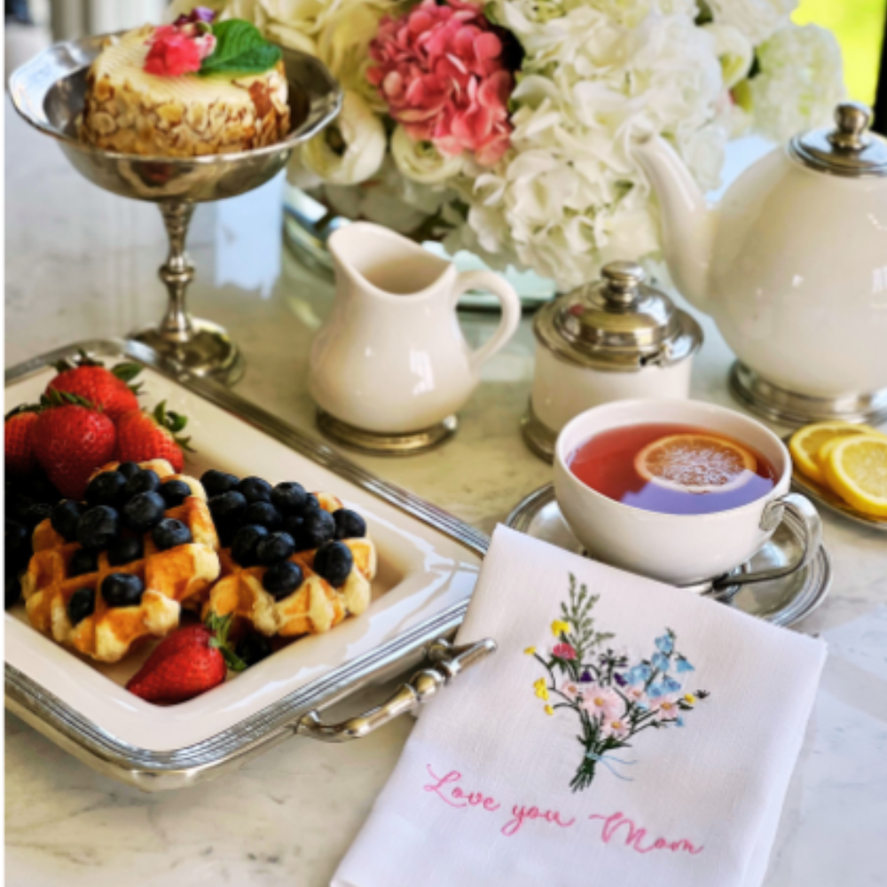 Geschirrtuch "Love You Mom"