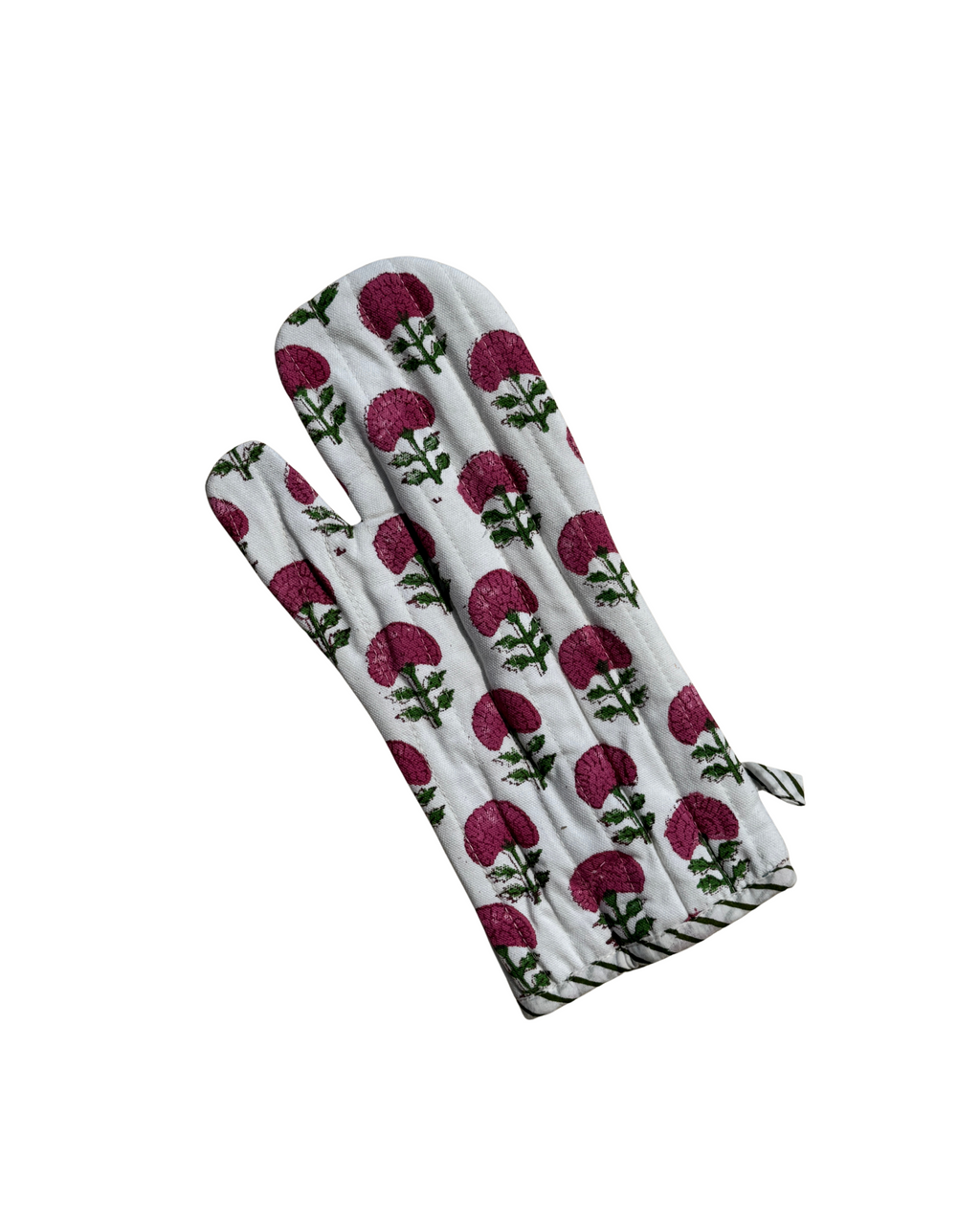 Oven Glove Pink Blossom