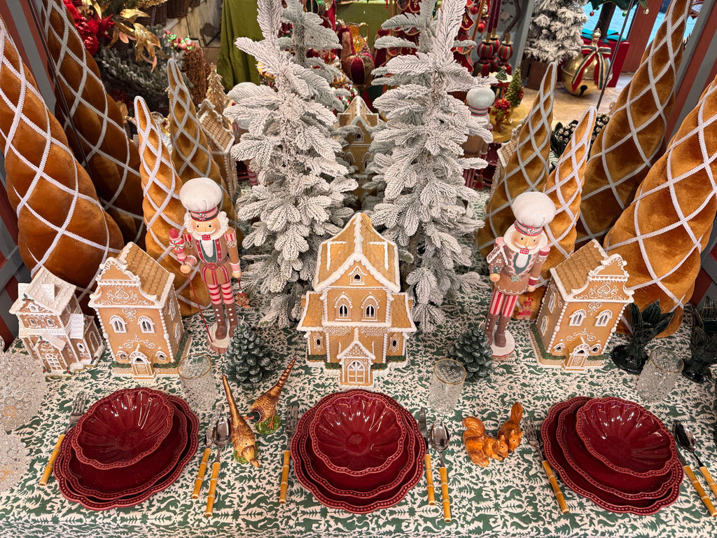Lebkuchenhaus mit LED, 30 cm