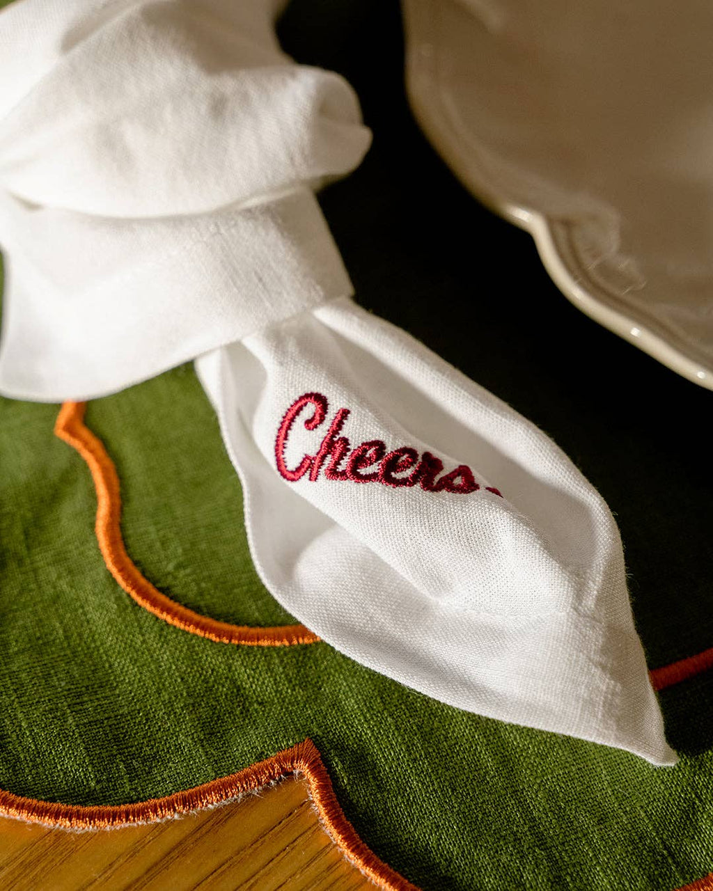Stoffserviette Cheers, 2er Set