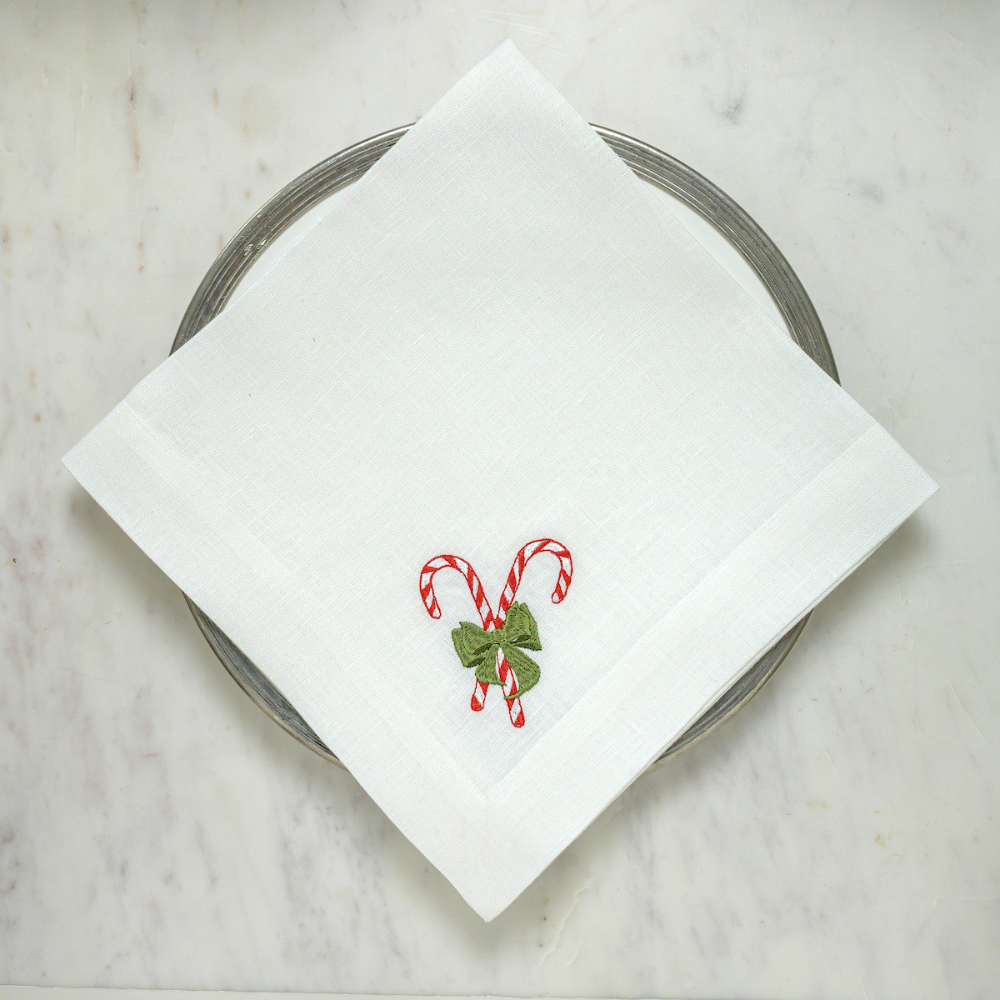 Candy Cane Lane große Serviette (Set of 4)