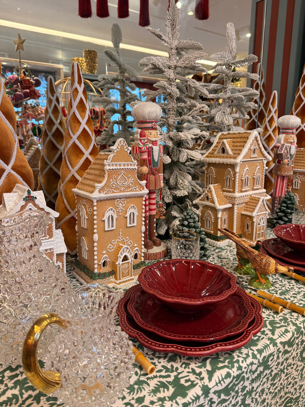 Lebkuchenhaus mit LED, 30 cm