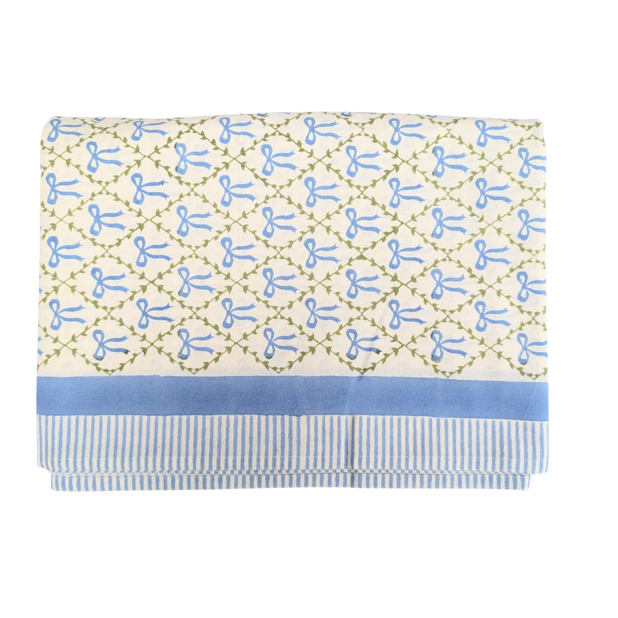Elizabeth Baumwolltischdecke blau | 150 × 220 cm