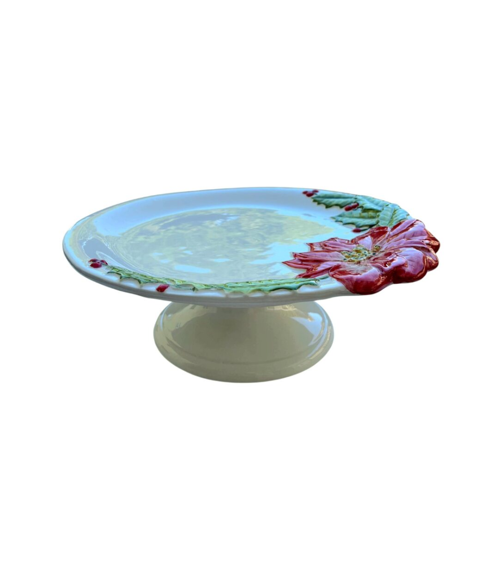 Handbemalte Kermaik Kuchenplatte