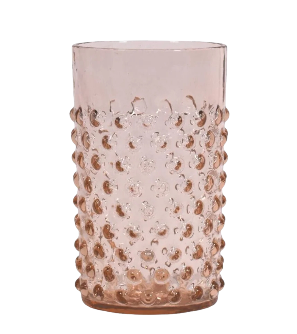 Anna von Lipa Hobnail Tumbler Soft New Brown (Set of 6)