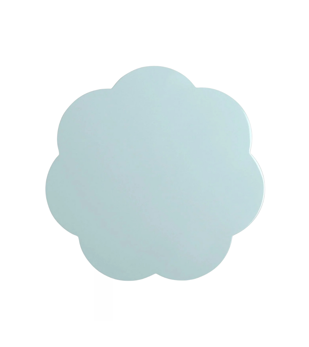 Tischset Lack Hellblau 4er-Set