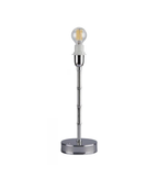 Kabellose Tischlampe Bambus Silber von Addison Ross