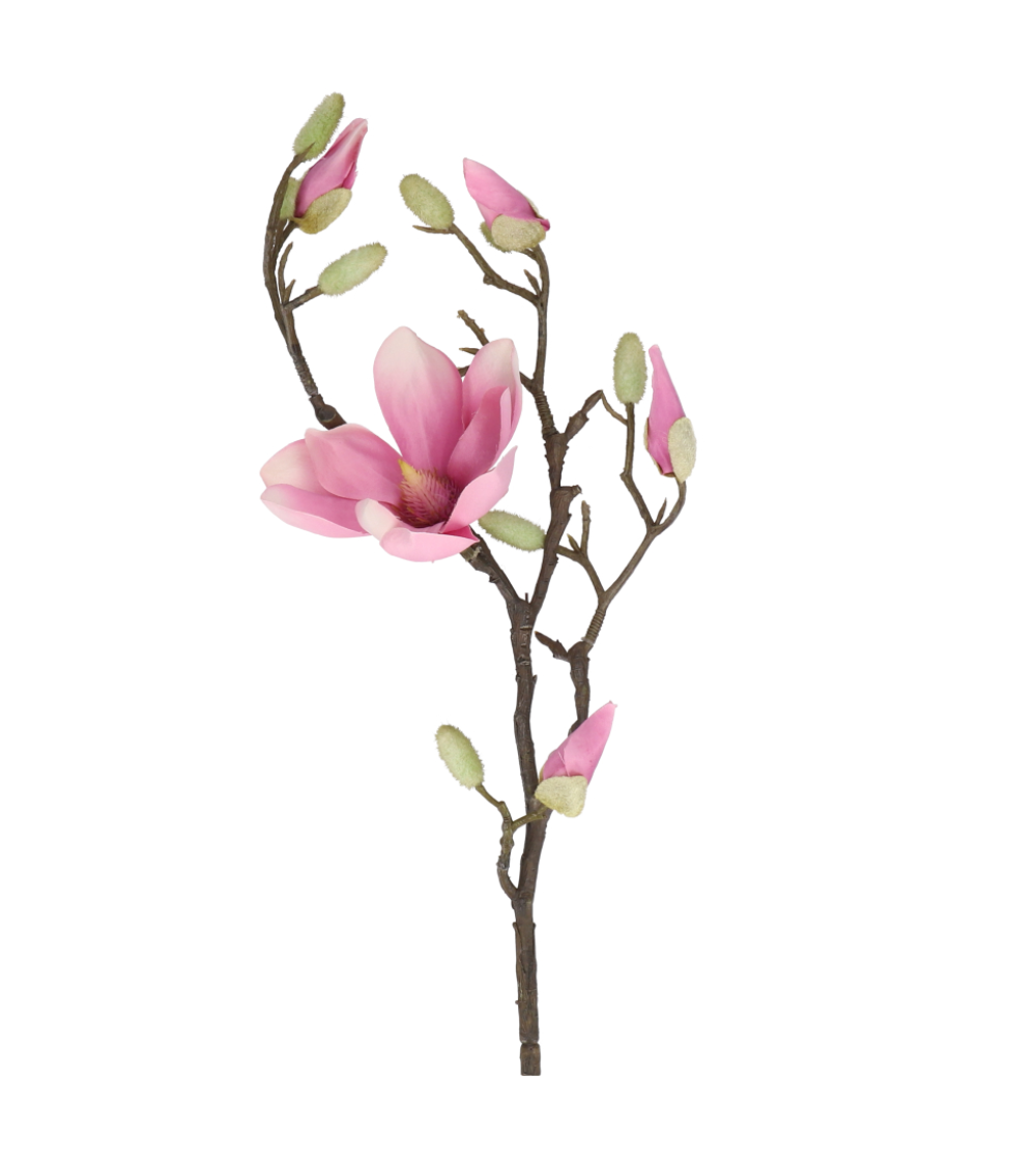 Magnolienzweig Realtouch Rosa / Pink