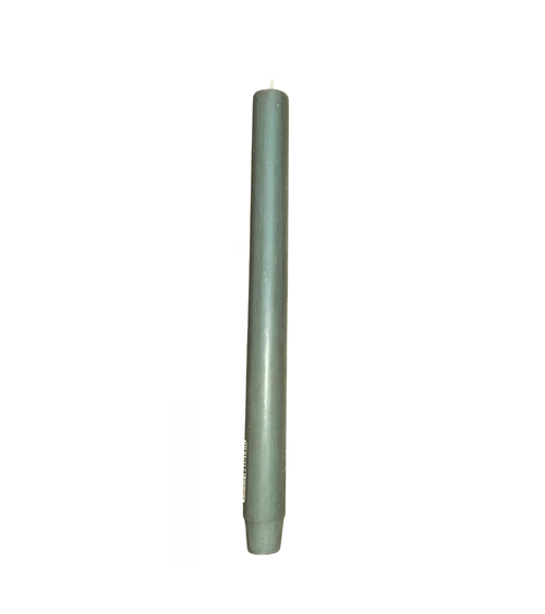 green taper candle