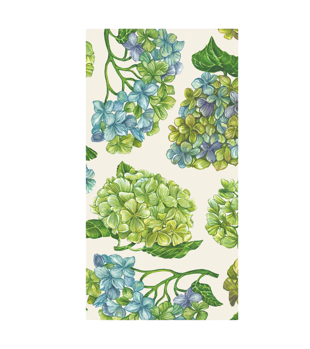 Papierserviette Hortensien