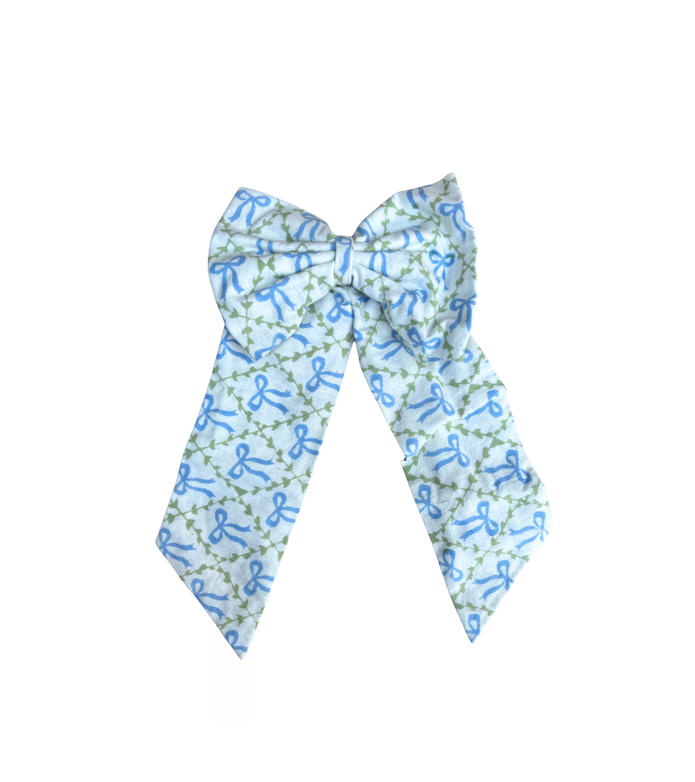 Baumwollschleife Elizabeth Hellblau