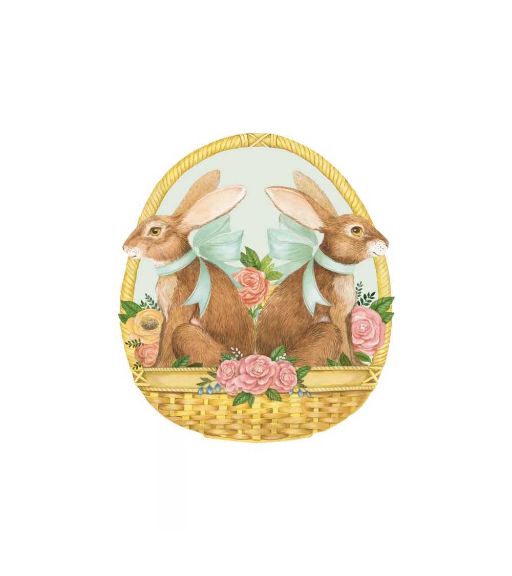 Tischset Papier Osterhase