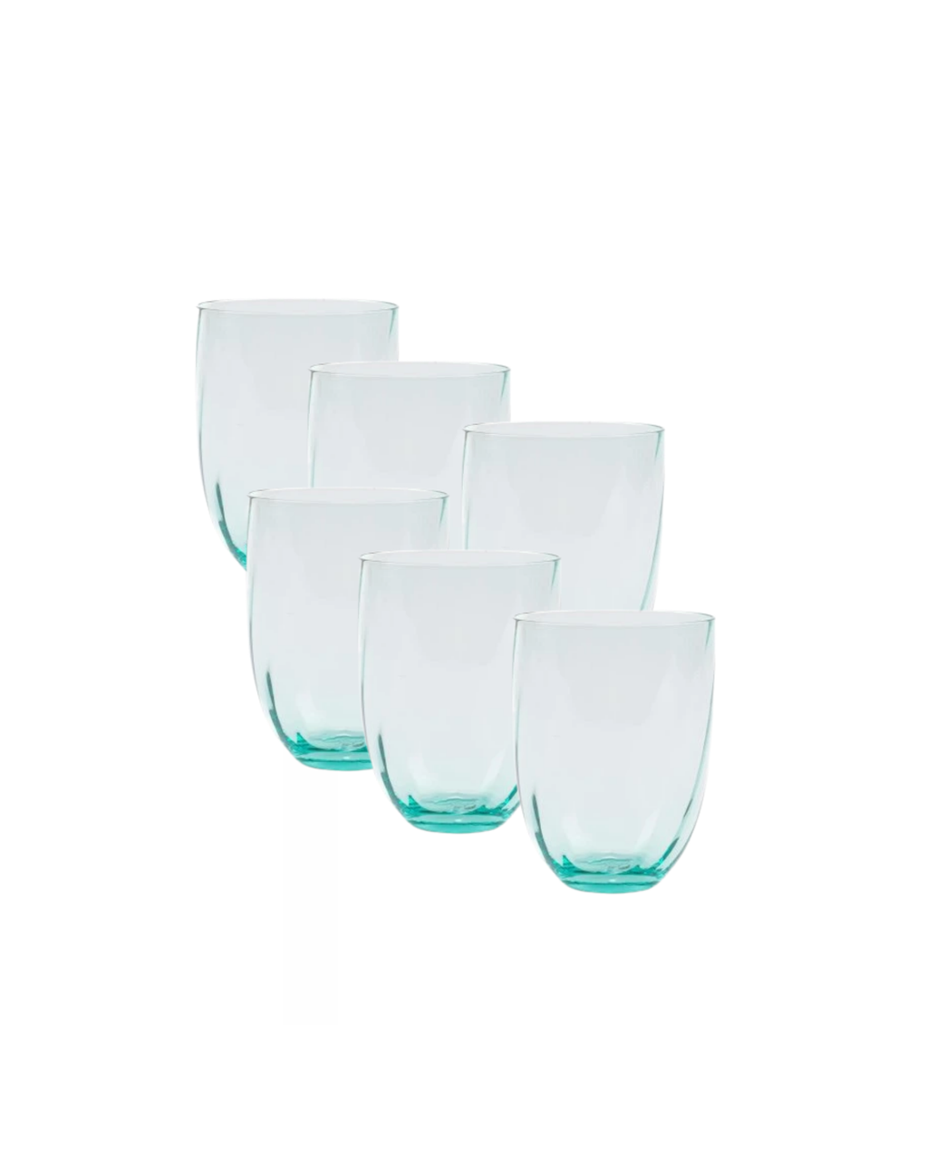 Anna von Lipa Swirl Tumbler Beryl, Set of 6
