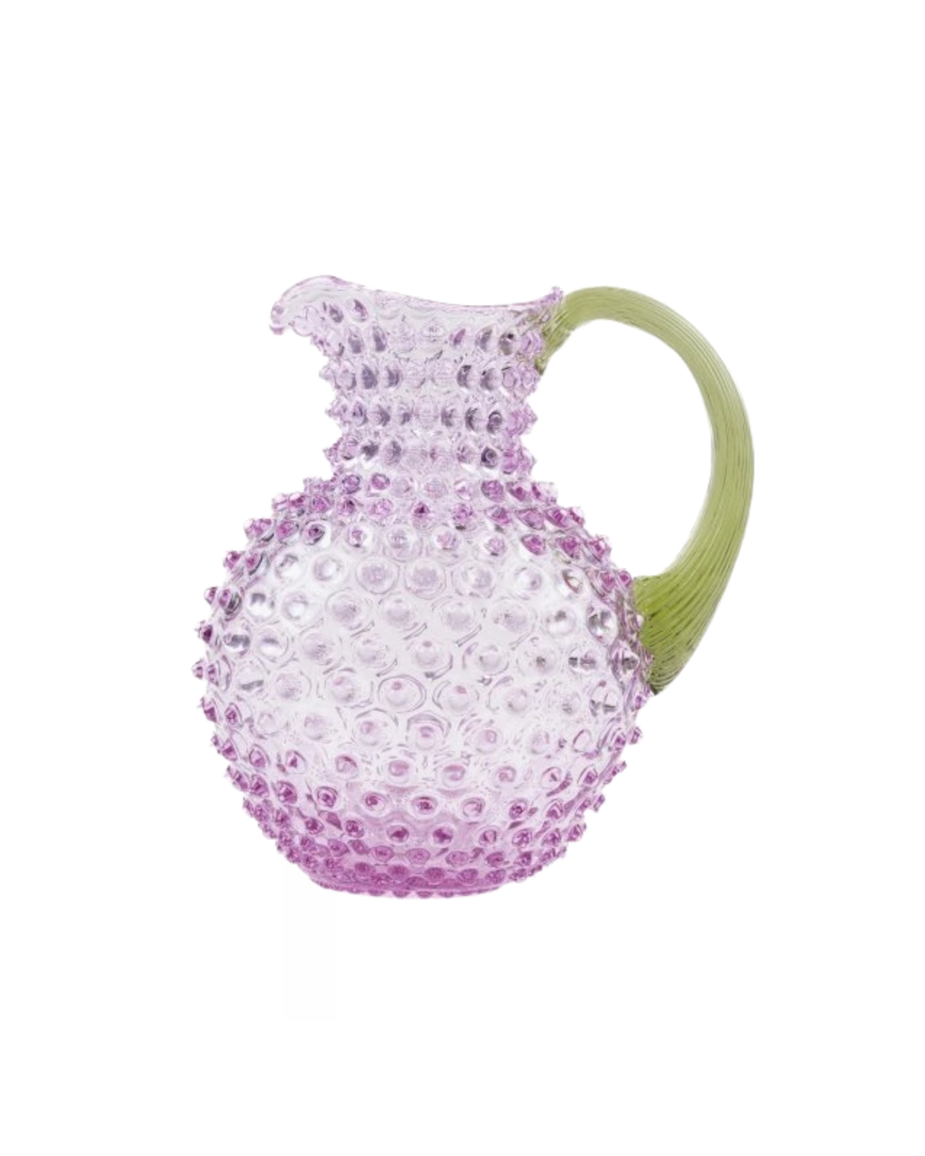Anna von Lipa Hobnail Jug 2L Purple-Olive Green