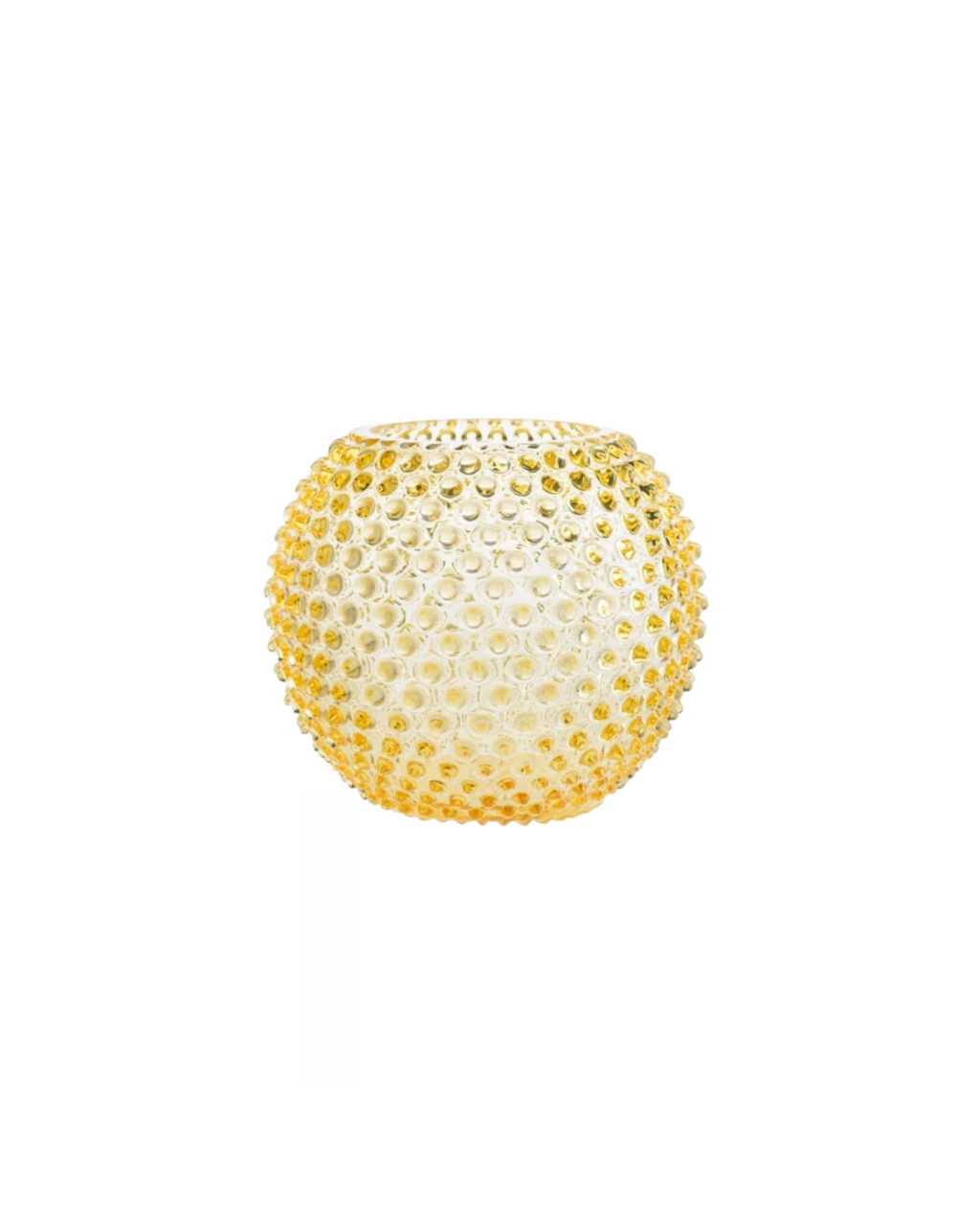 Anna von Lipa Hobail Globe Vase Citron 24 cm