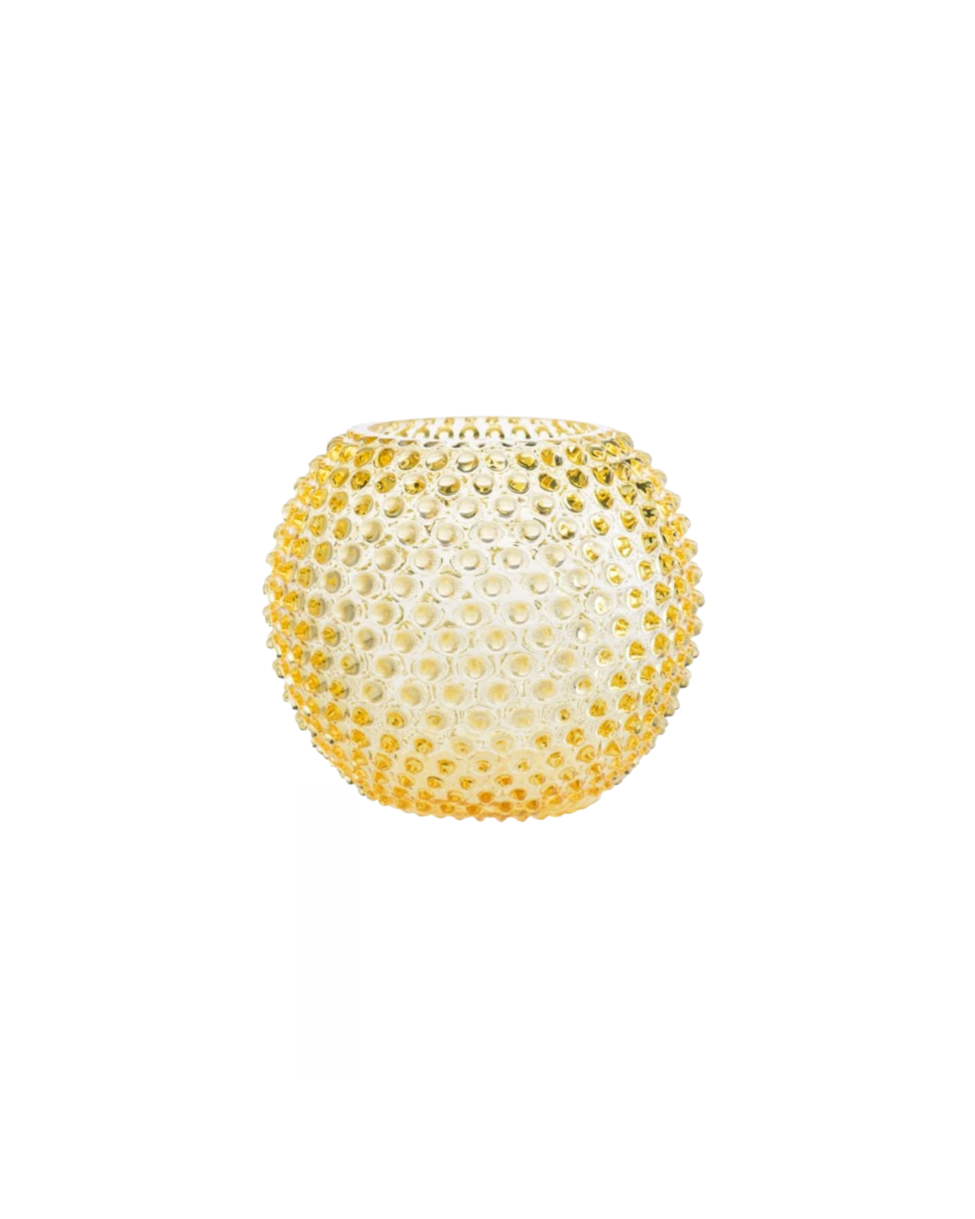 Anna von Lipa Hobail Globe Vase Citron 24 cm