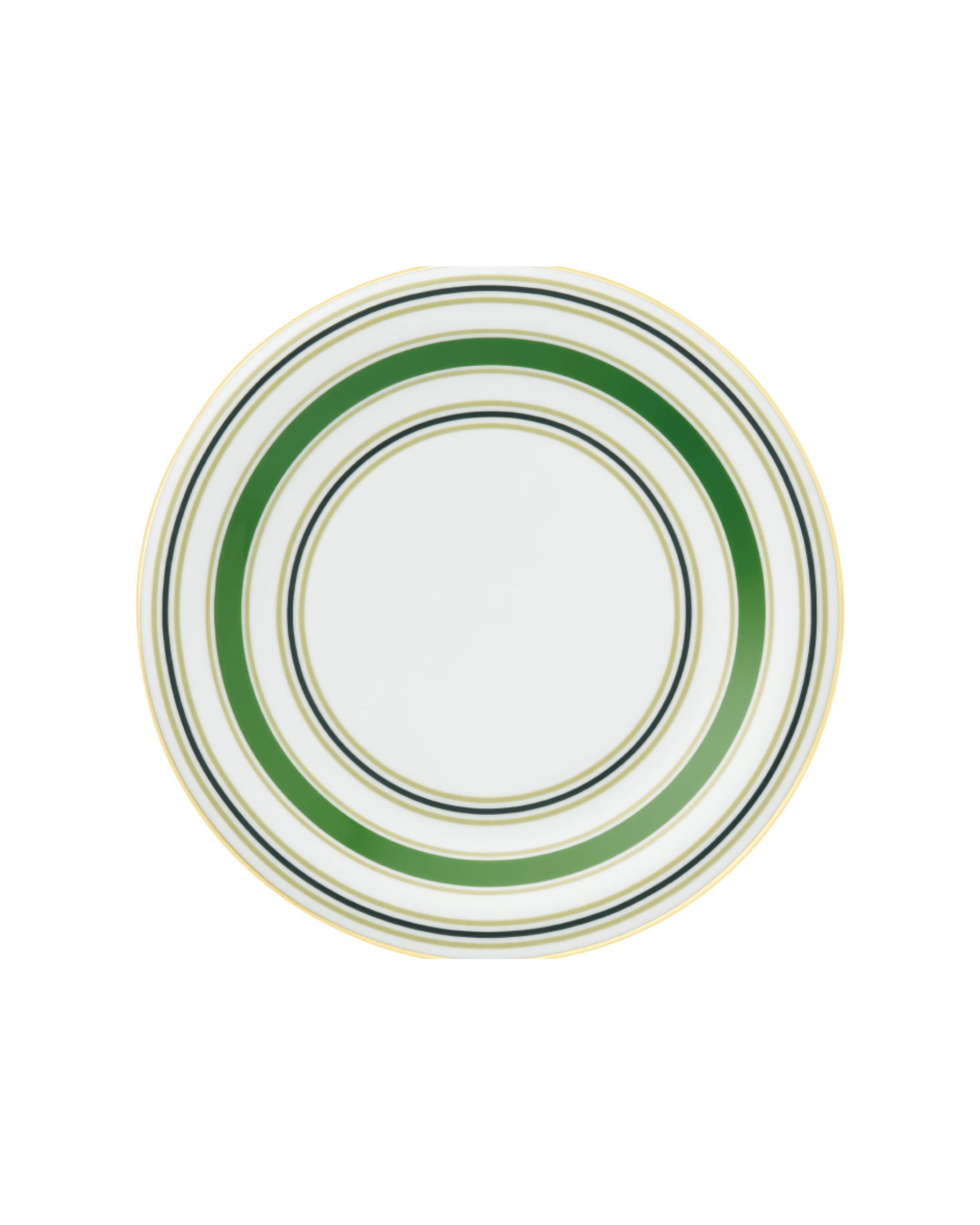 Fürstenberg Porzellan Frühstücksteller Grün