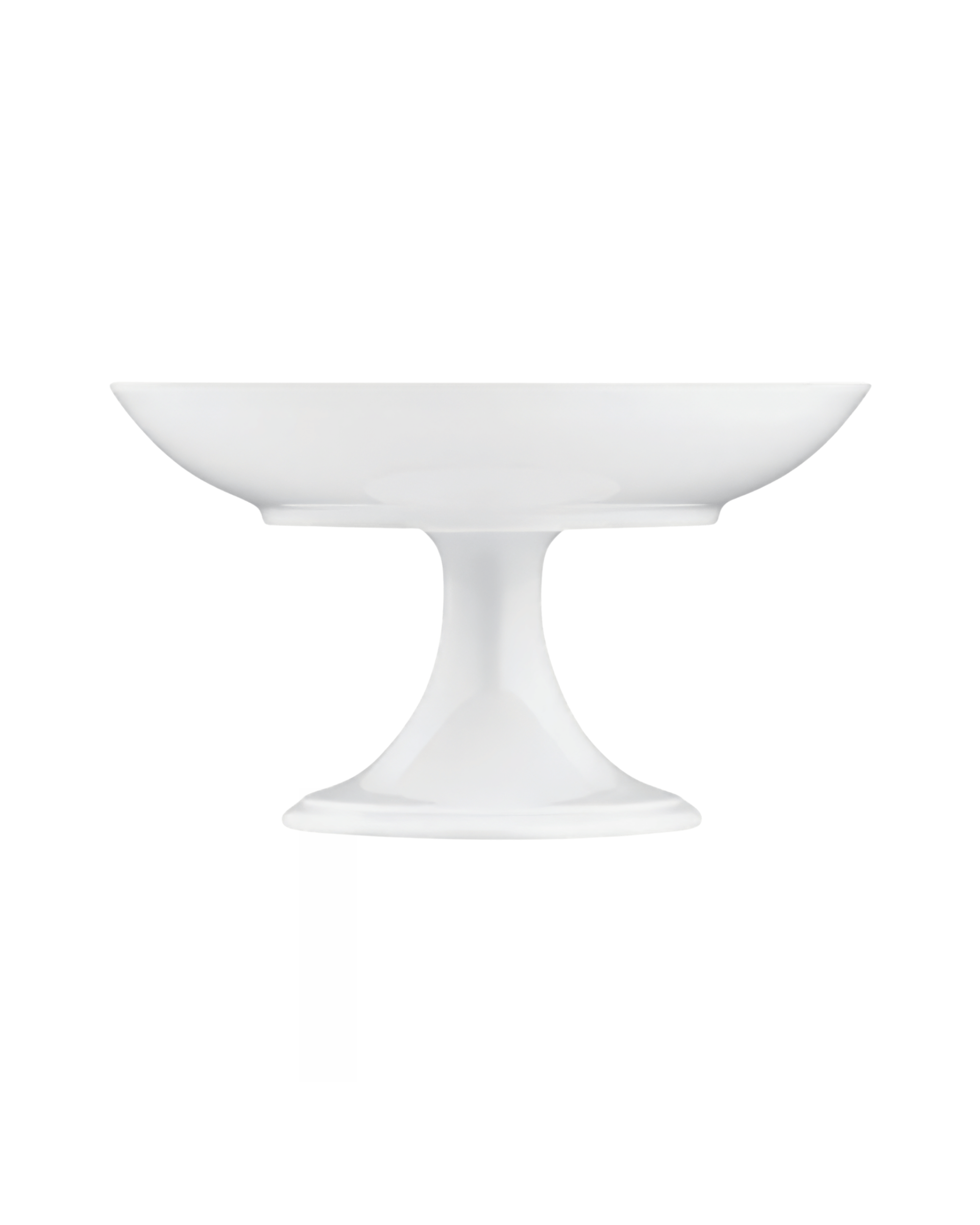 Fürstenberg porcelain bowl with foot, white