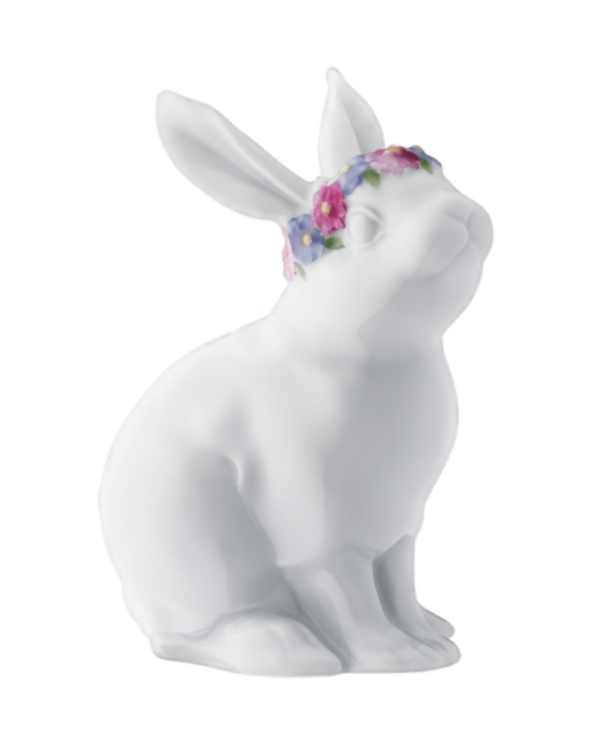 Fürstenberg Porzellan Hase Flora Lila-Pink