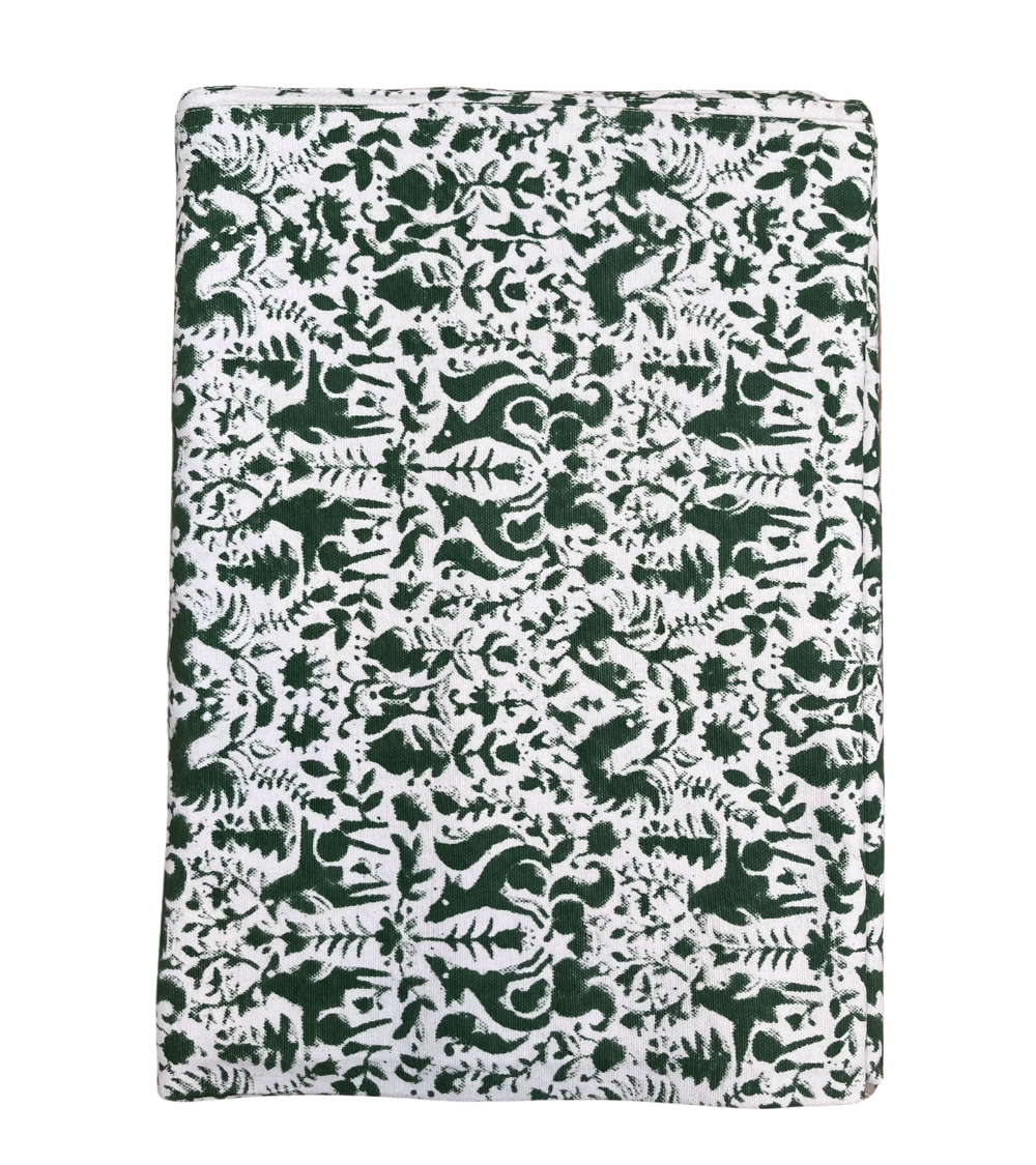 Tischdecke Green Winterprint