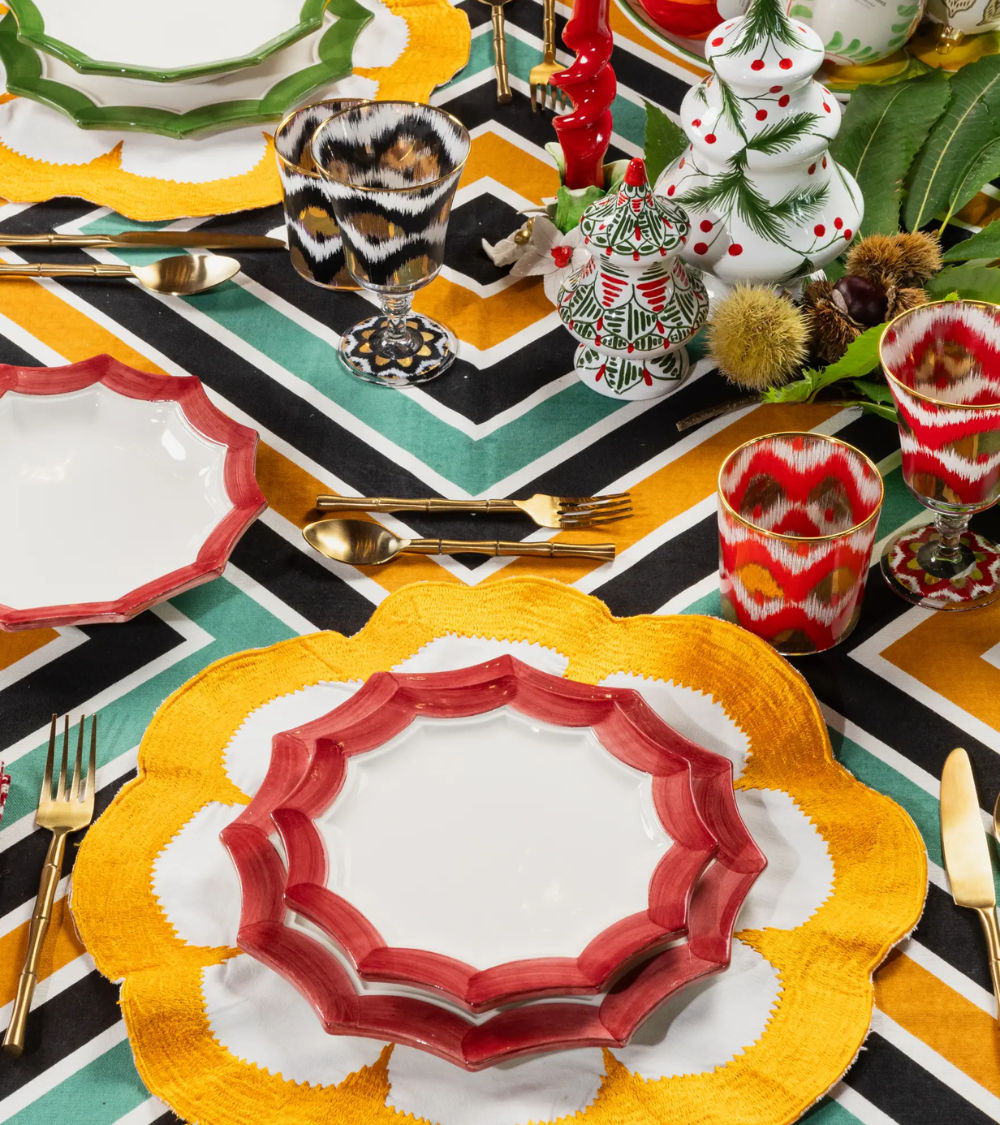 Salatteller "The Stars" – Rot (Ø 21 cm)