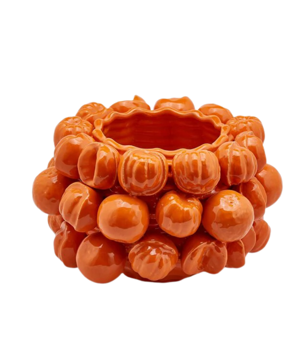 Orange Fruits Vase
