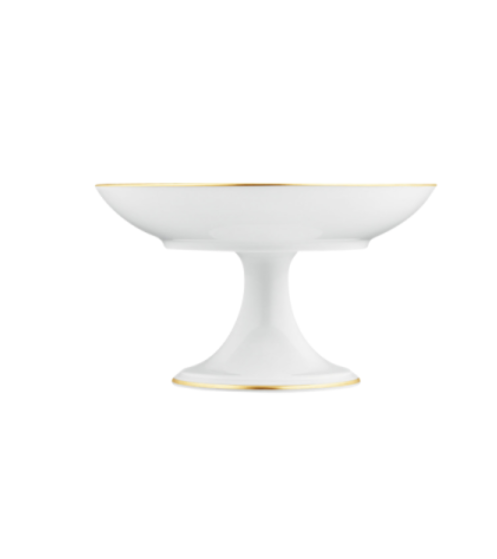 Fürstenberg bowl with foot "gold rim"