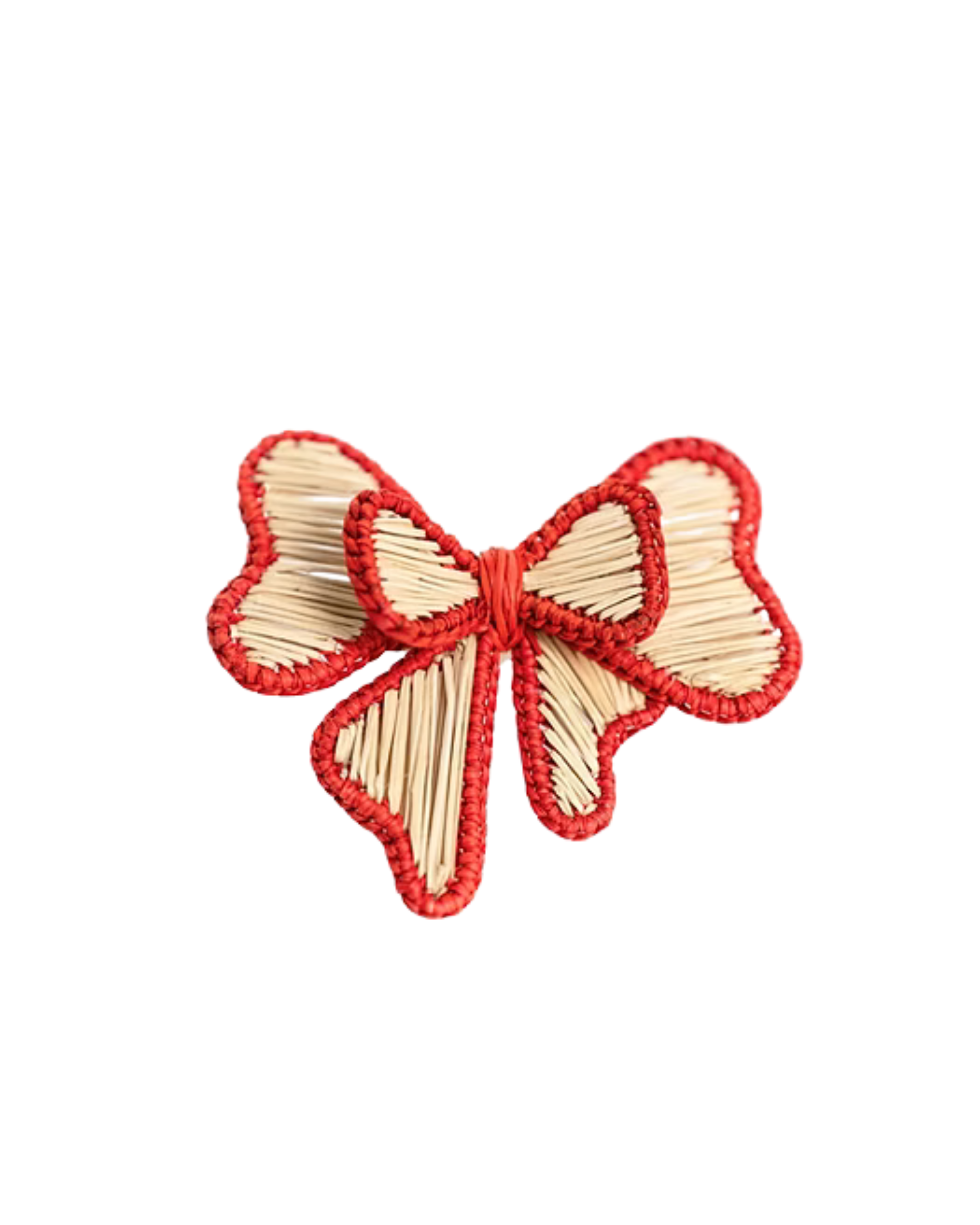 Coro Cora Napkin Ring Bow Red (Set of 8)