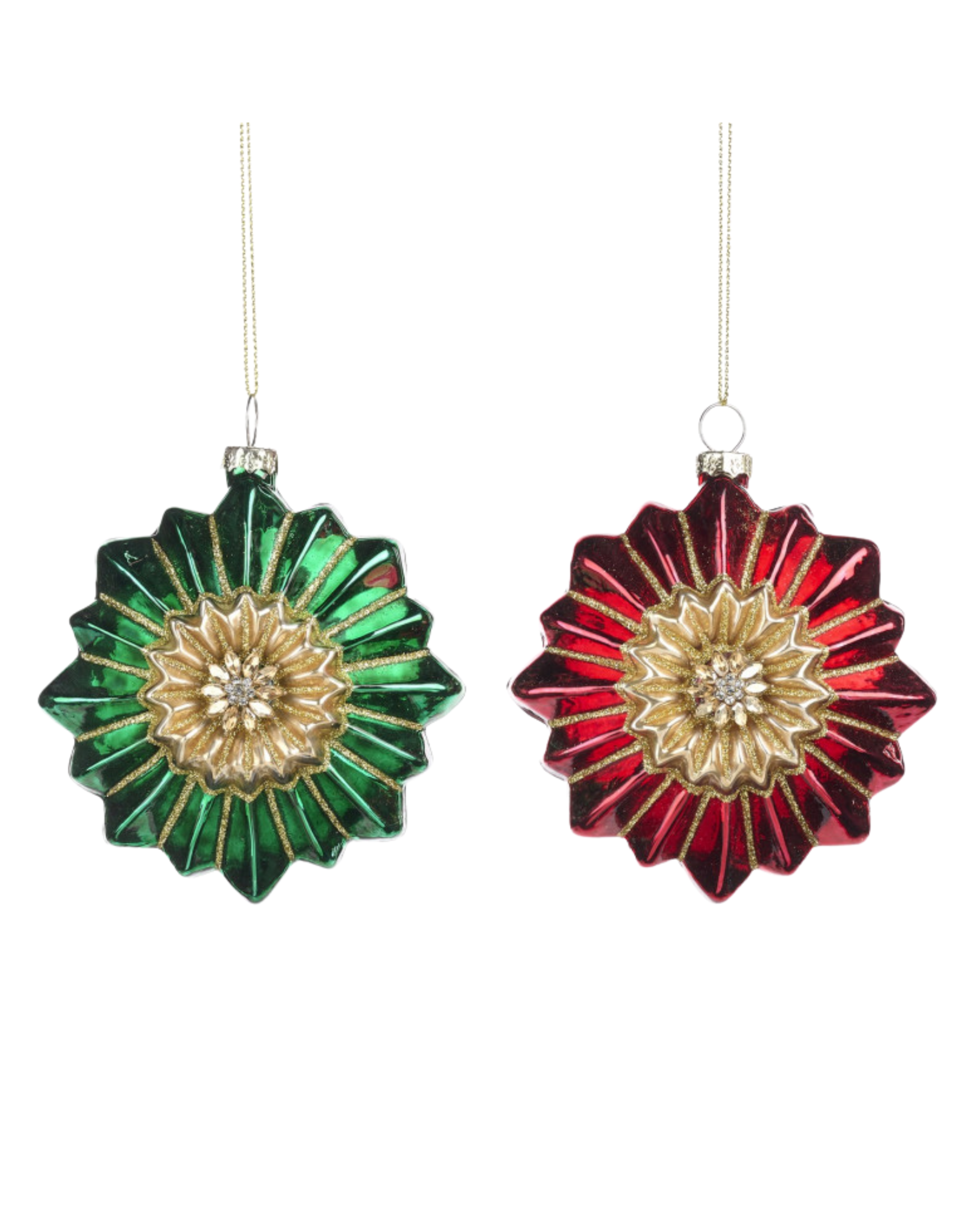 Weihnachtskugel Christmas Star Set of 2