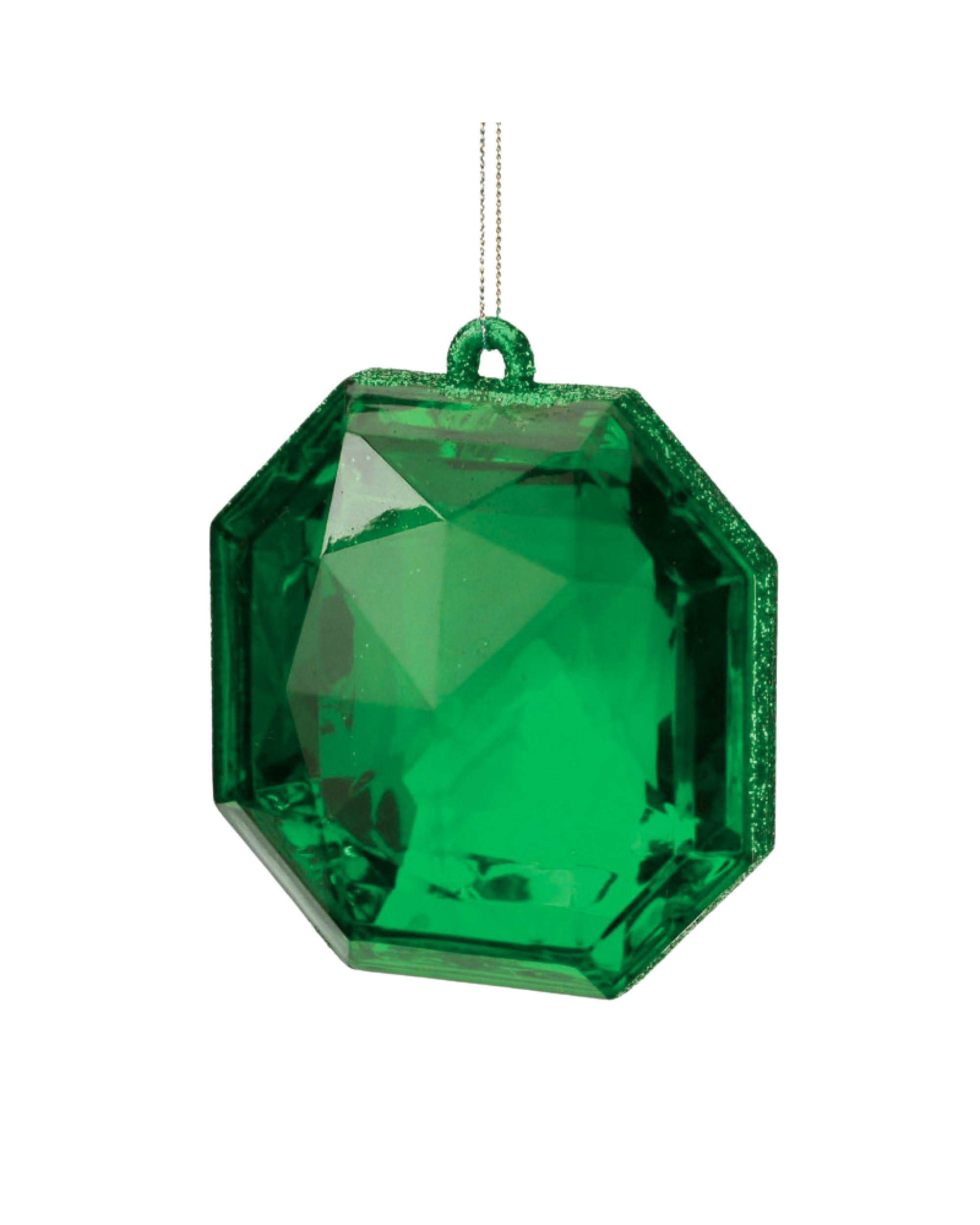 Weihnachtskugel Juwel Grün