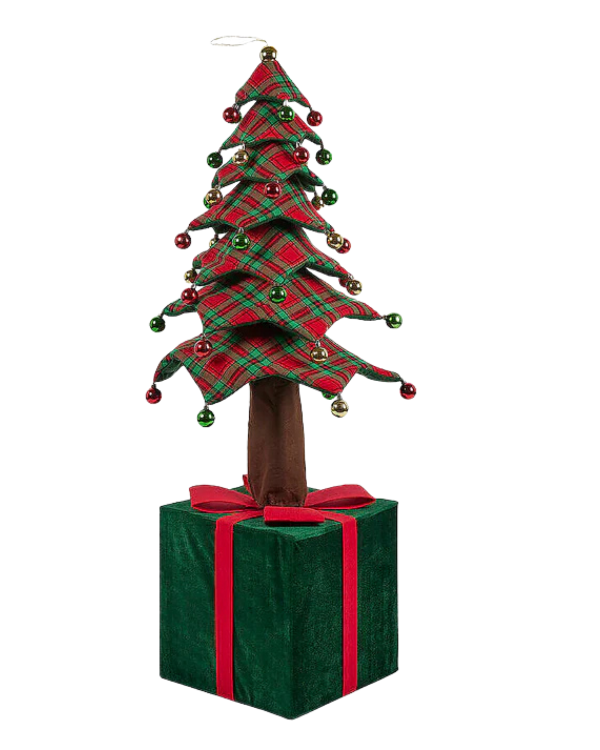 Velvet Gift Tree Tartan Medium