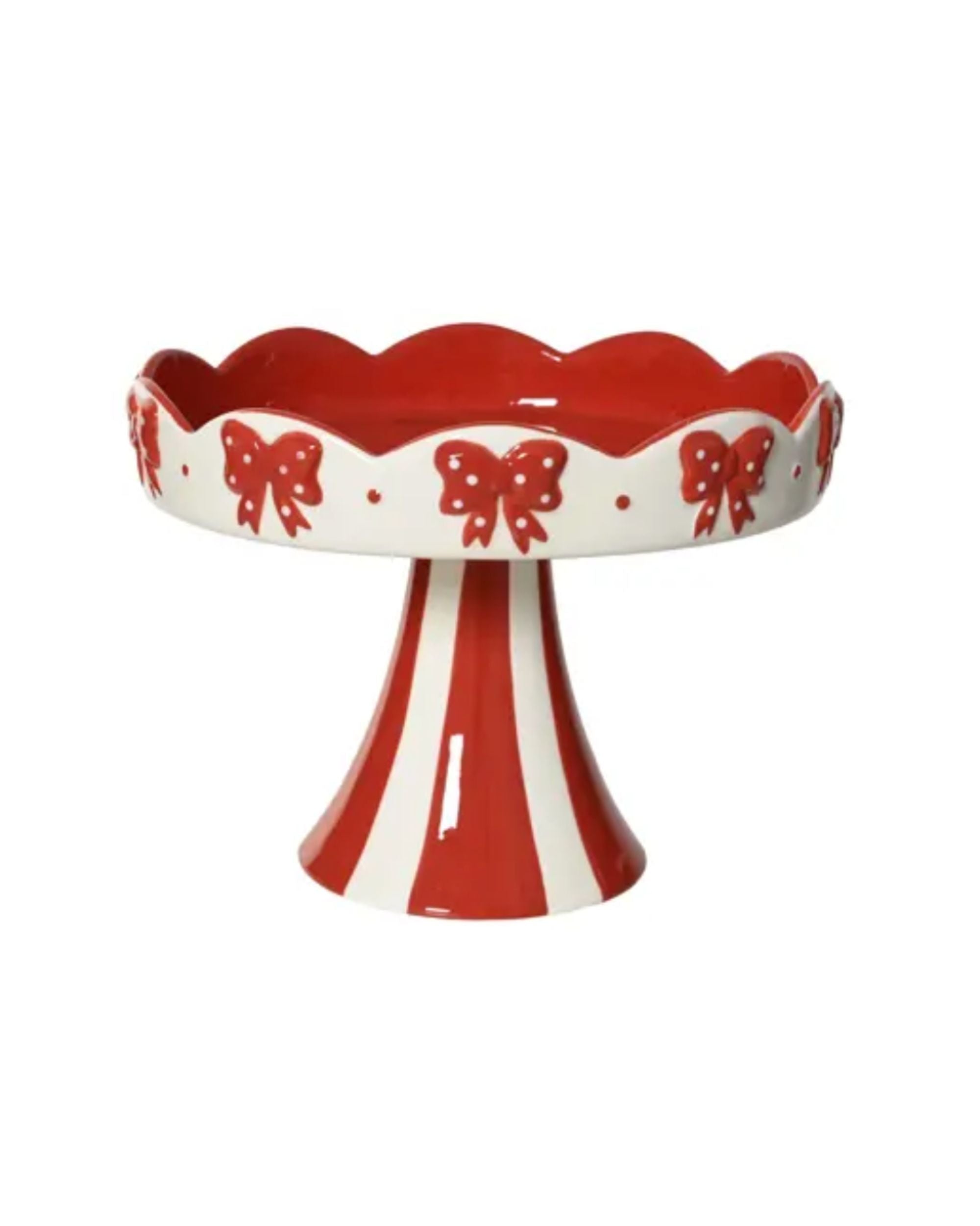 Etagere Rot mit Schleife