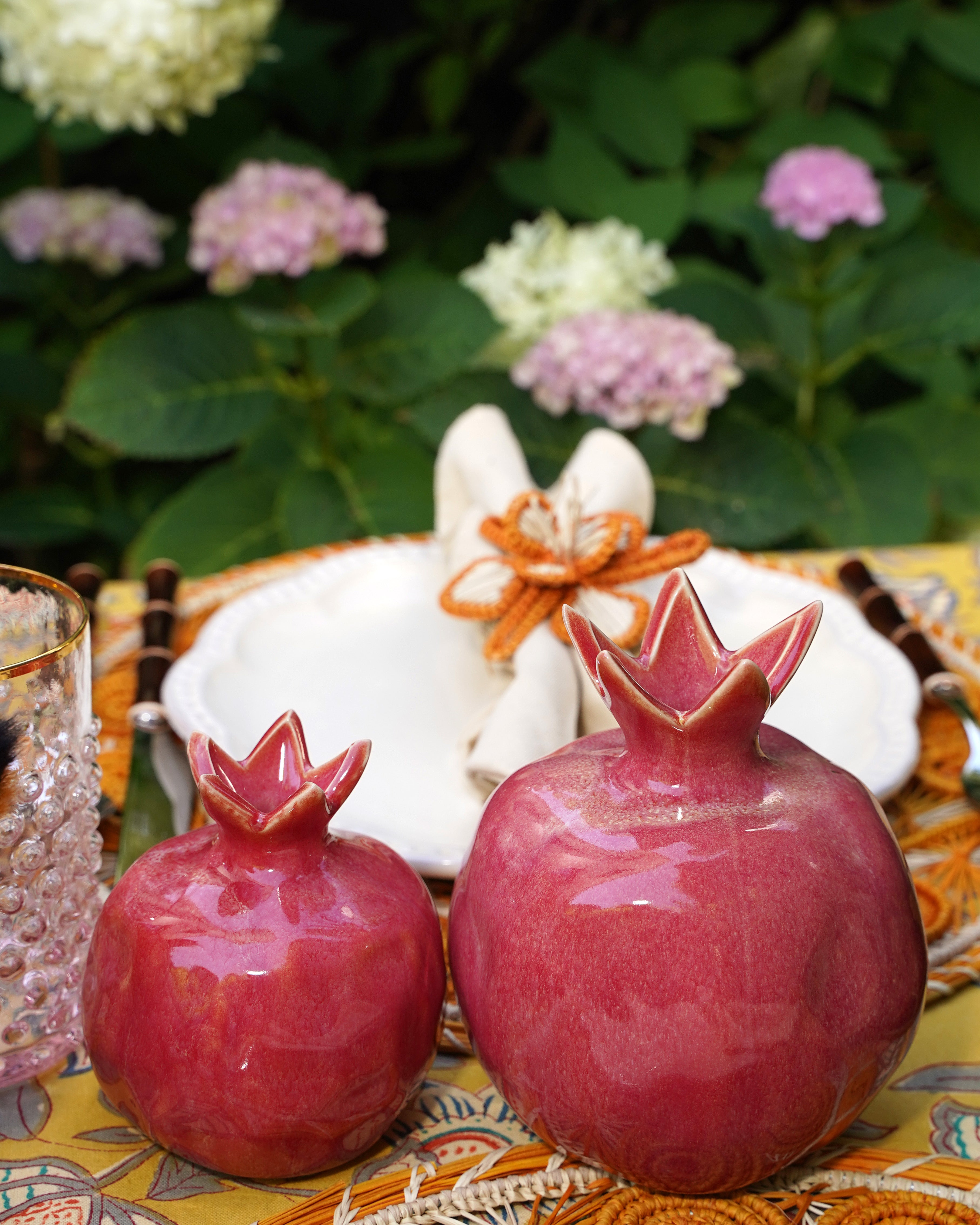 Pomegranate Vasen – 2er Set