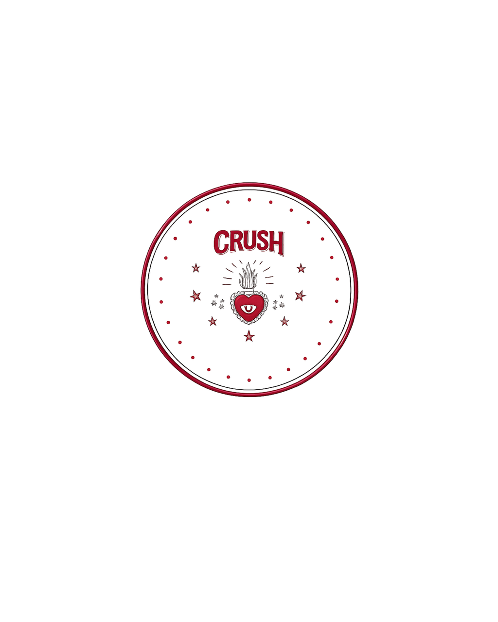 Dessert plates “Crush” set of 4