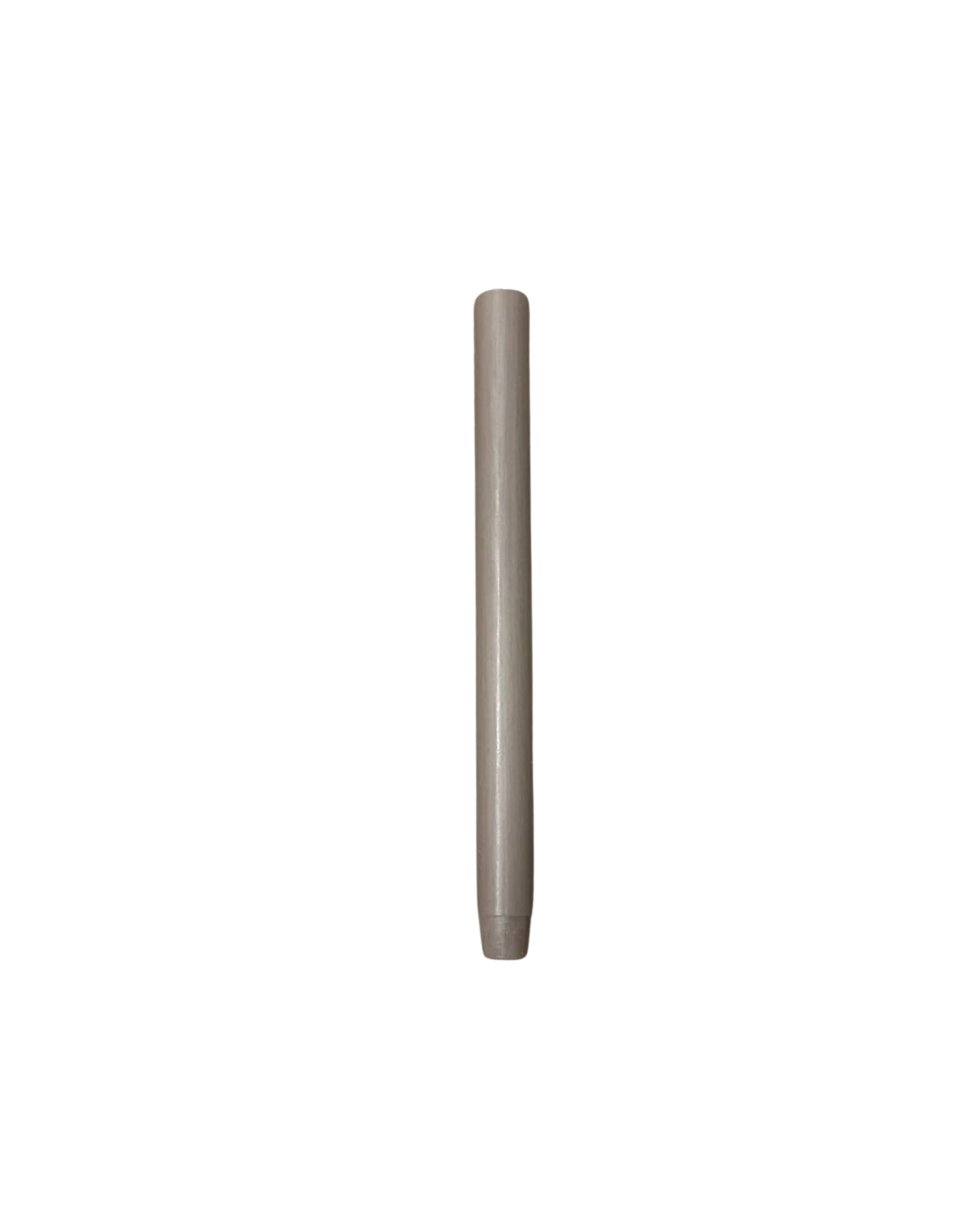 Taper candle taupe