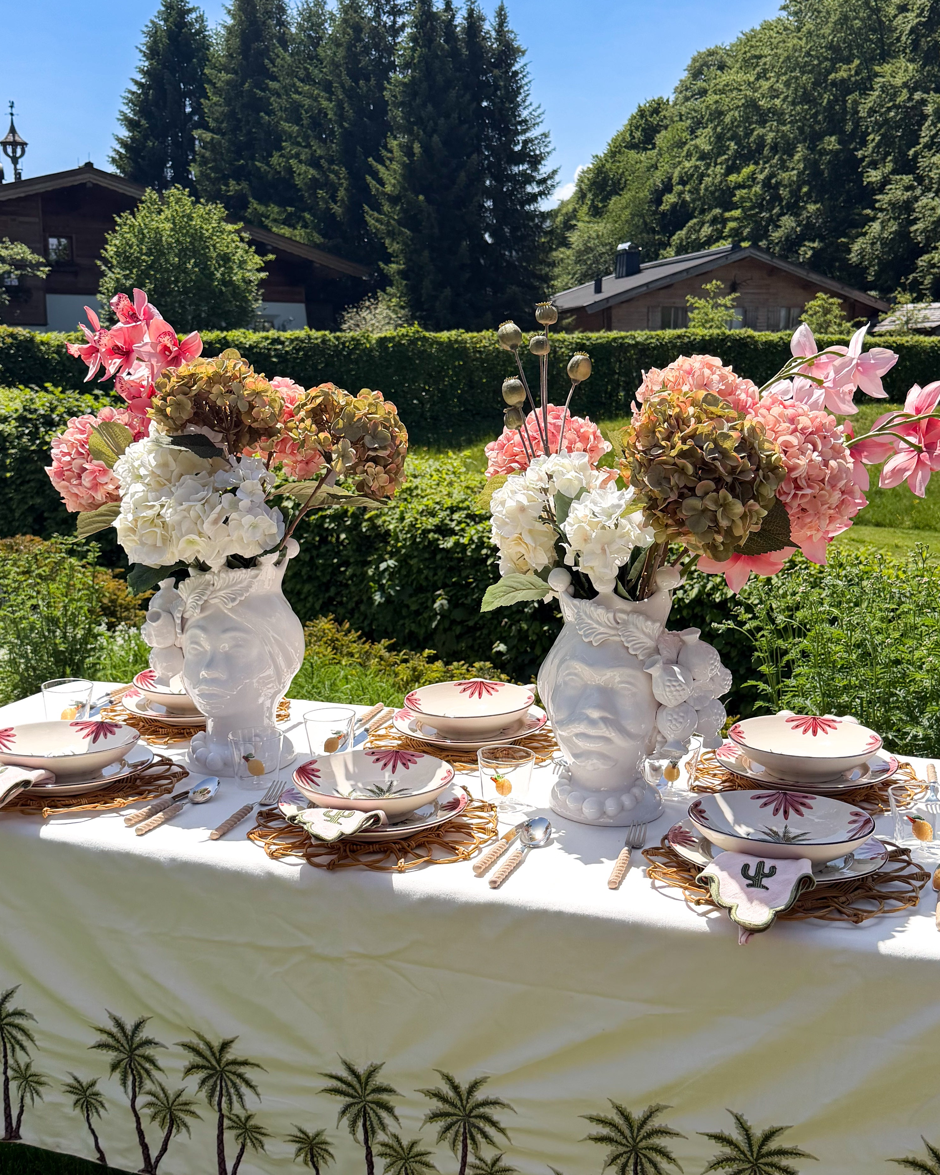 Hortensie Grün