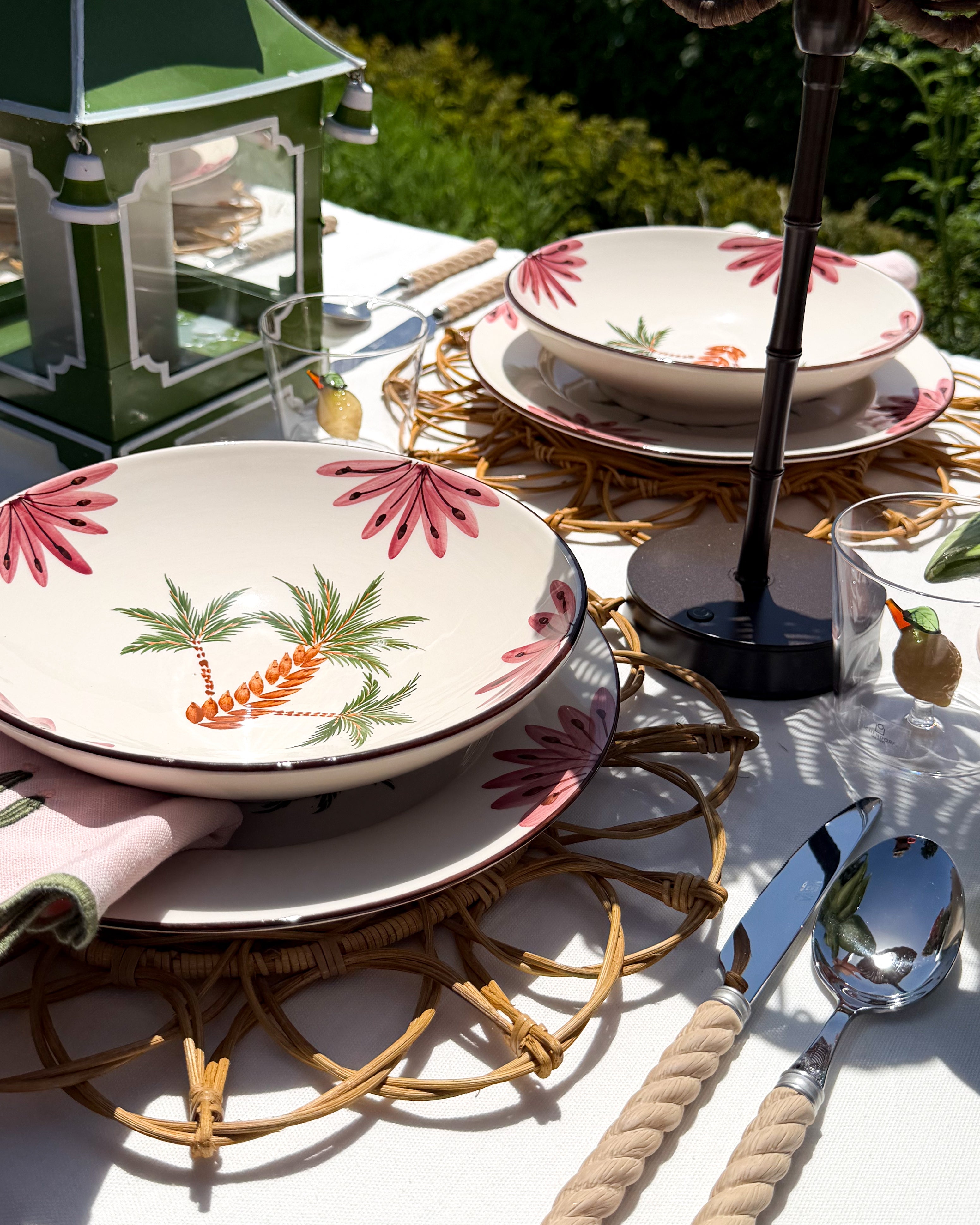 Lampenschirm Rattan